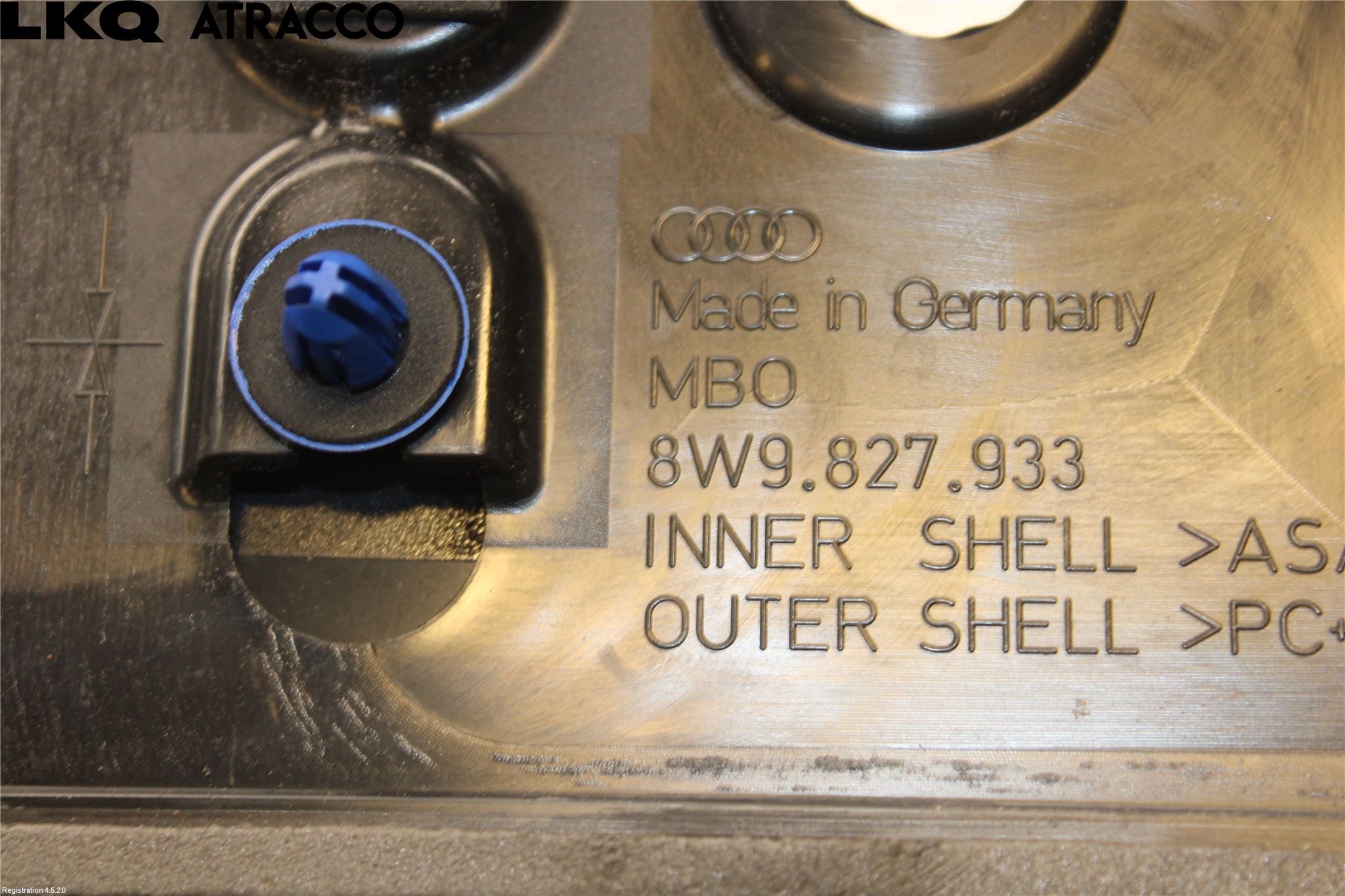 Audi A4/S4 B9 16-19 Spoiler Bakluke