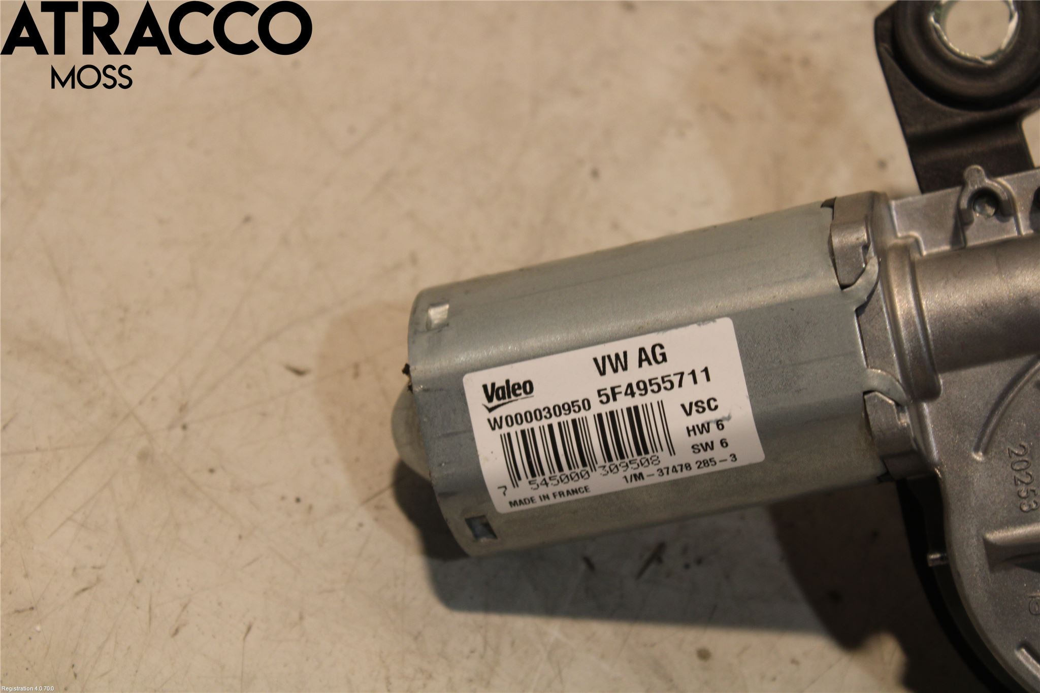 Skoda OCTAVIA (5E) 13-20 Viskermotor Bakluke