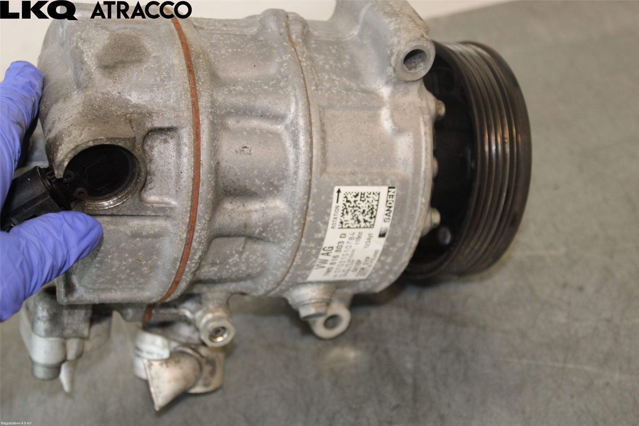 Volkswagen VW SHARAN 11- Varme Ac Kompressor