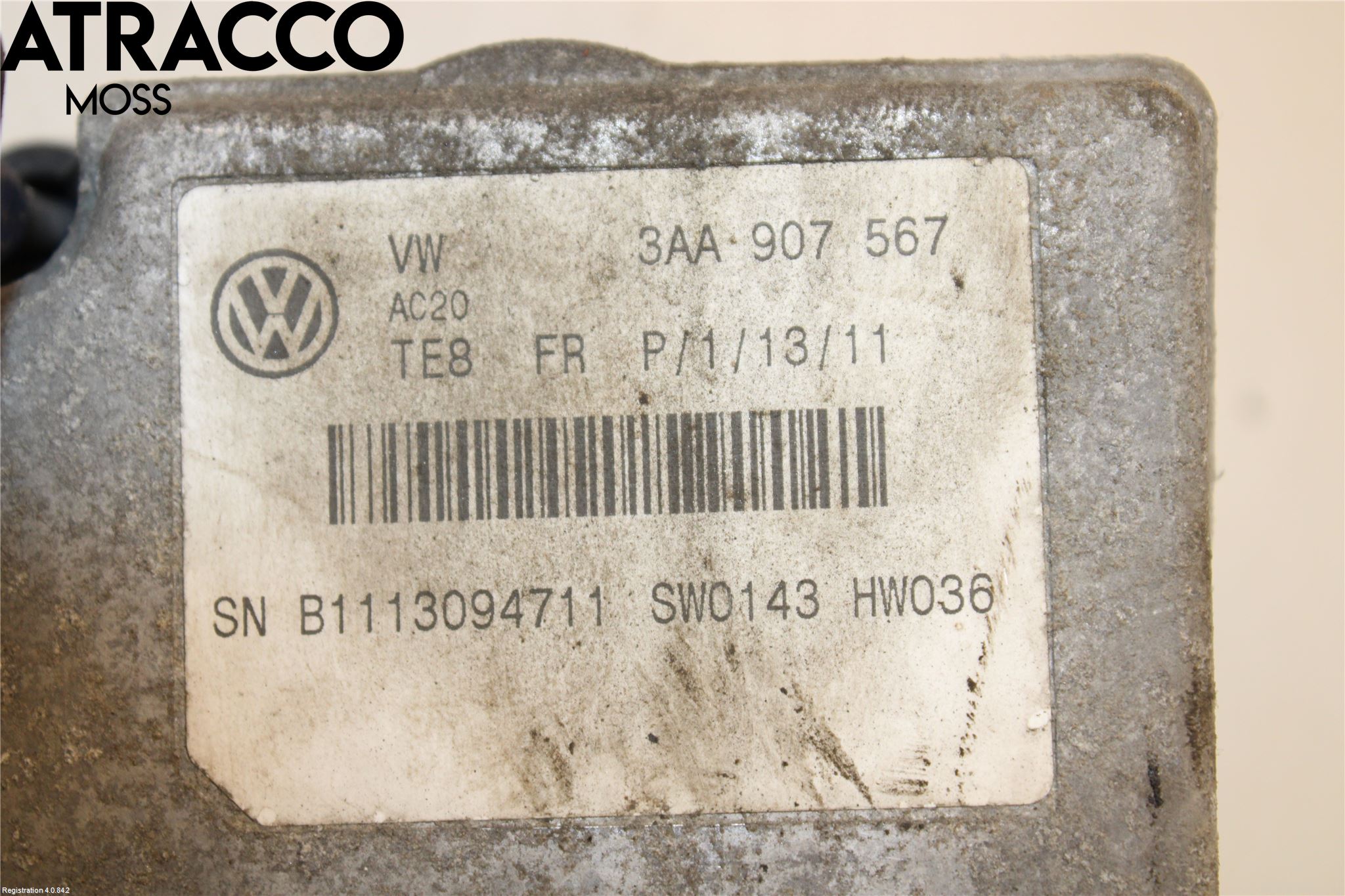Volkswagen VW PASSAT 11-14 Sensor Fartsbegrensning