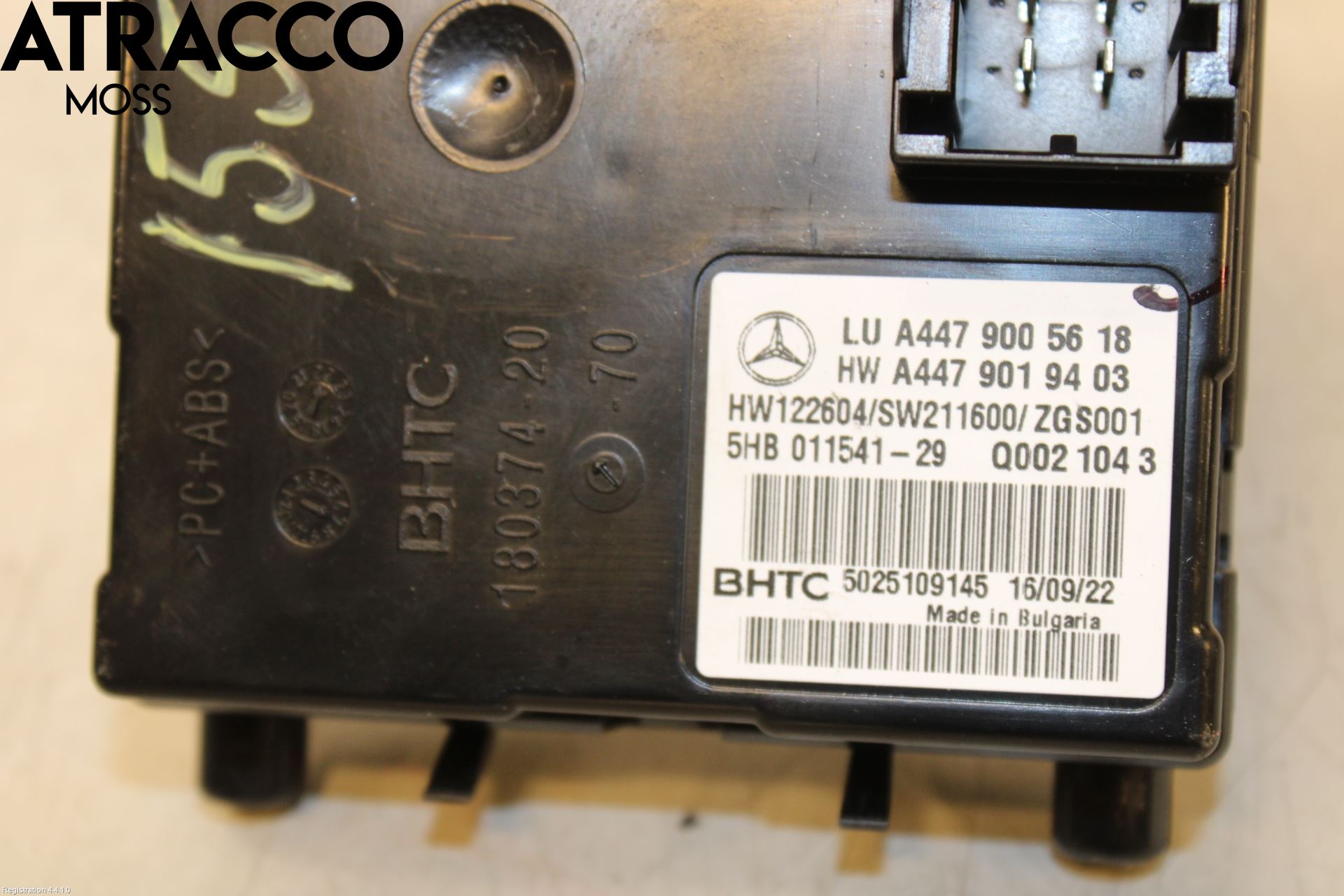 Mercedes-Benz MB EQV (447) 21- Styreenhet Klima