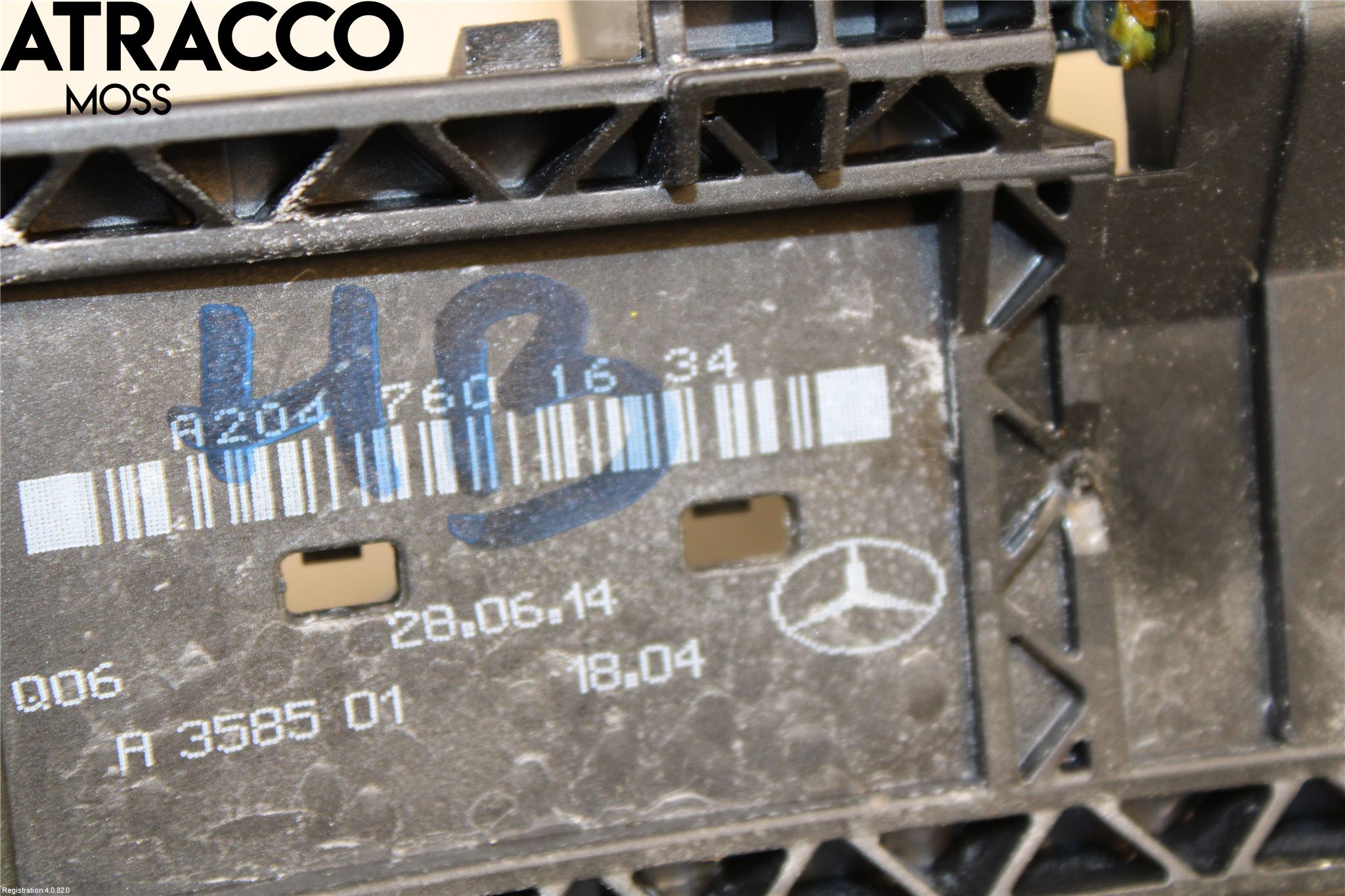 Mercedes-Benz MB E-KLASS (W212) 09-16 Dørhandtak Ytre Høyre