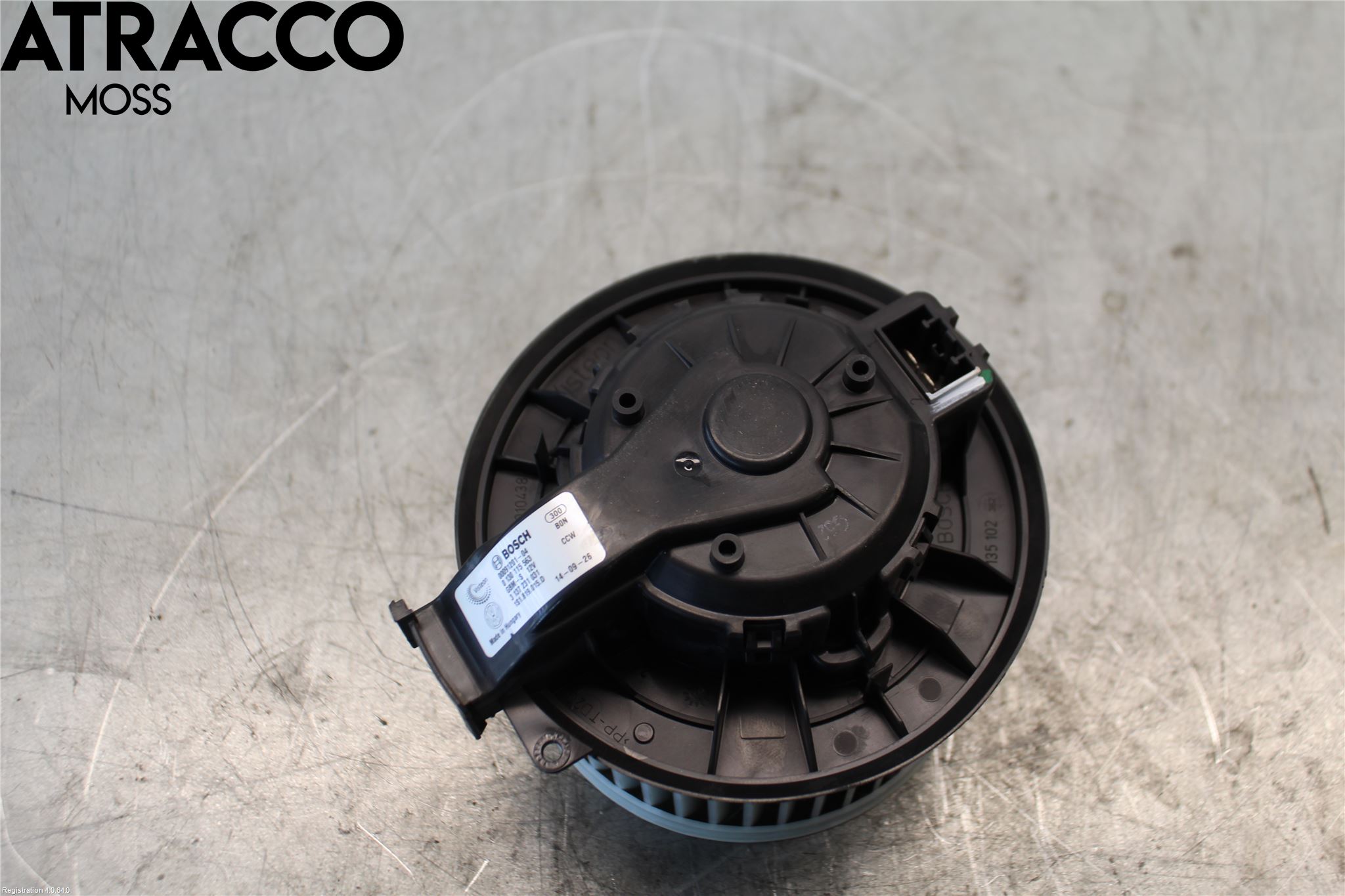 Volkswagen VW UP! / E-UP! Varme Ac Varmeapparatvifte