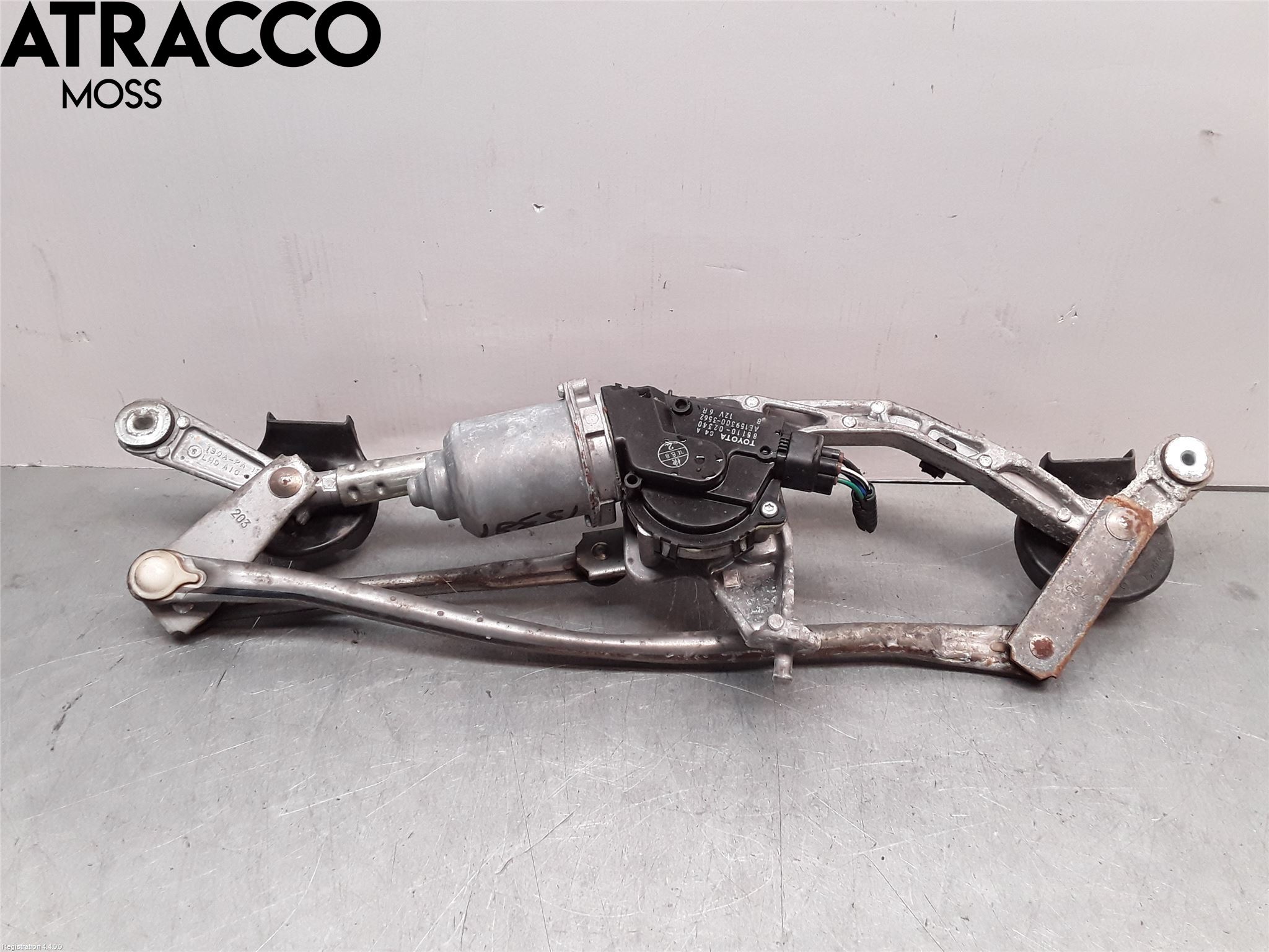 Toyota AURIS 13-19 Viskermotor Frontrute