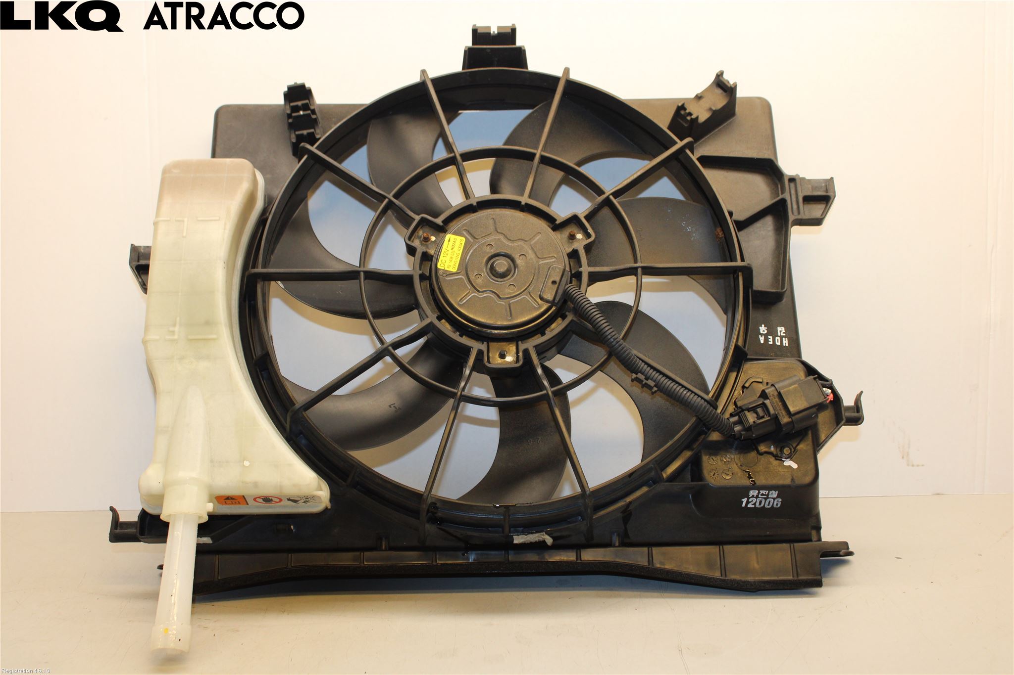 Kia RIO 12-16 Kjølevifte Elektrisk