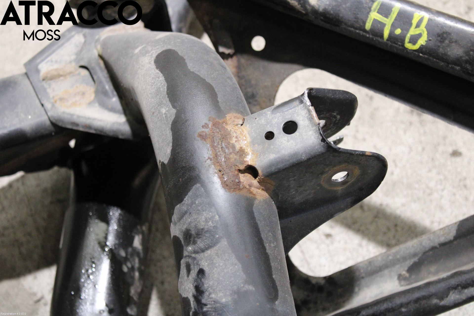 Audi Q7/SQ7 Bakaksel Feste Travers-Ramme