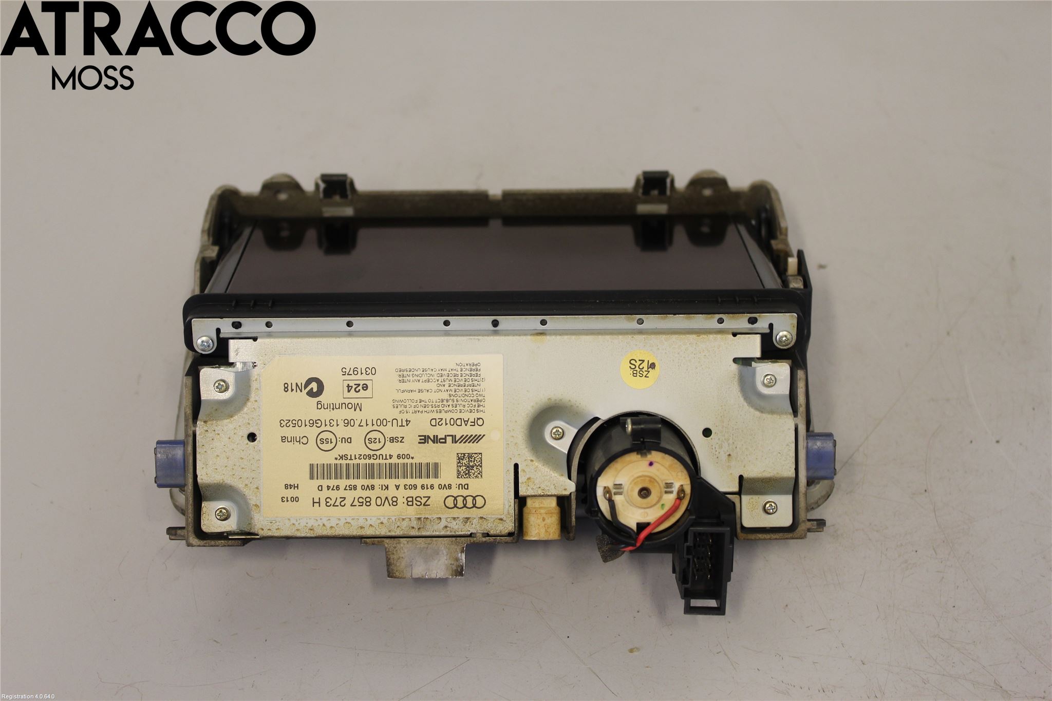 Audi A3/S3 8V 13-20 Multifunktionsdisplay