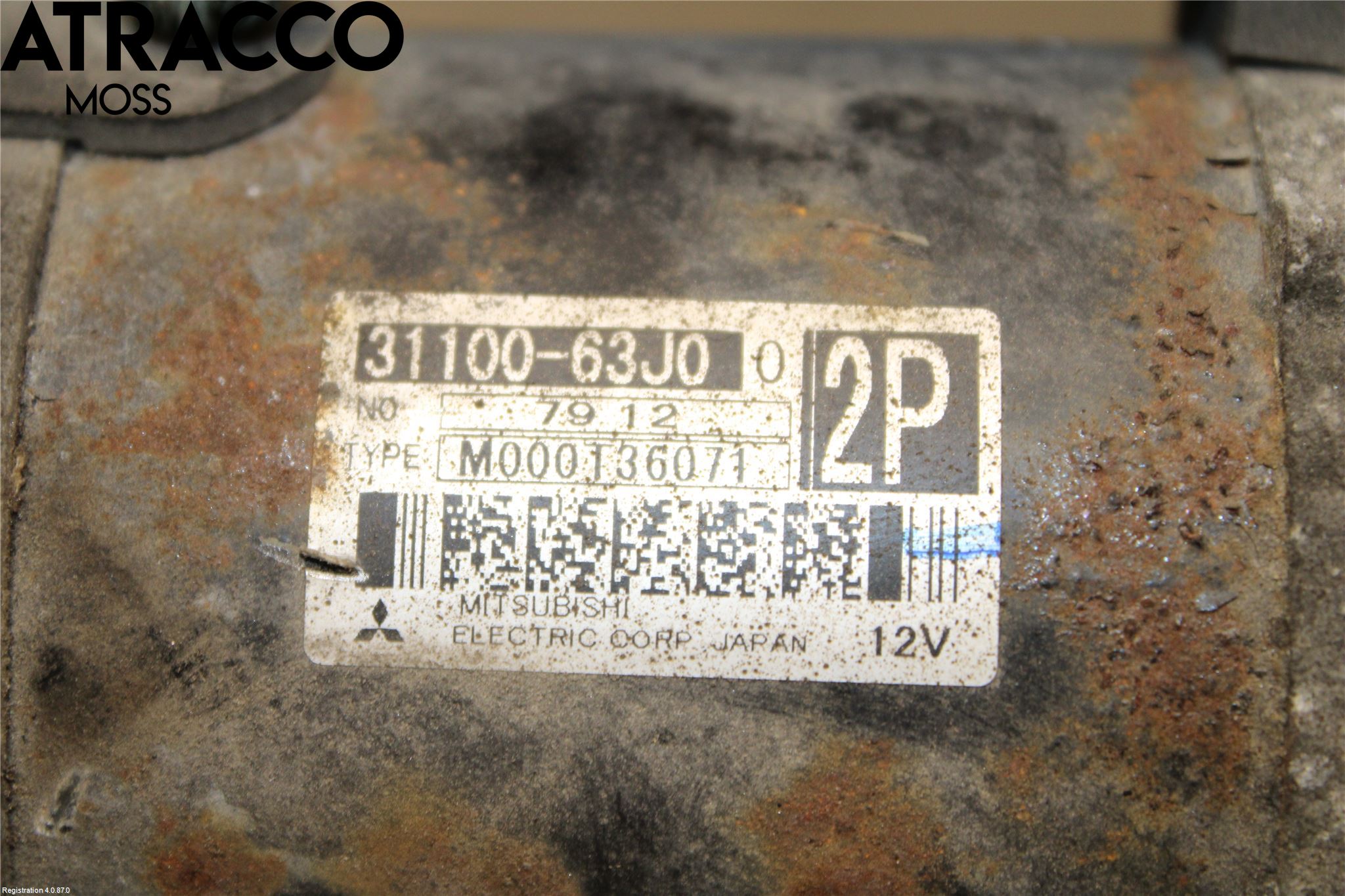 Suzuki SX4 06-09 Startmotor