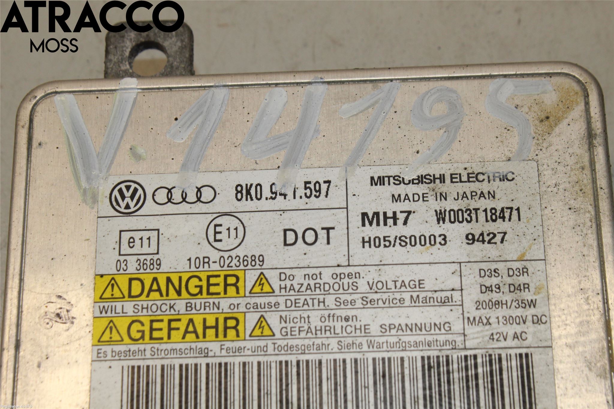 Audi A3/S3 05-13 Styreenhet Xenon