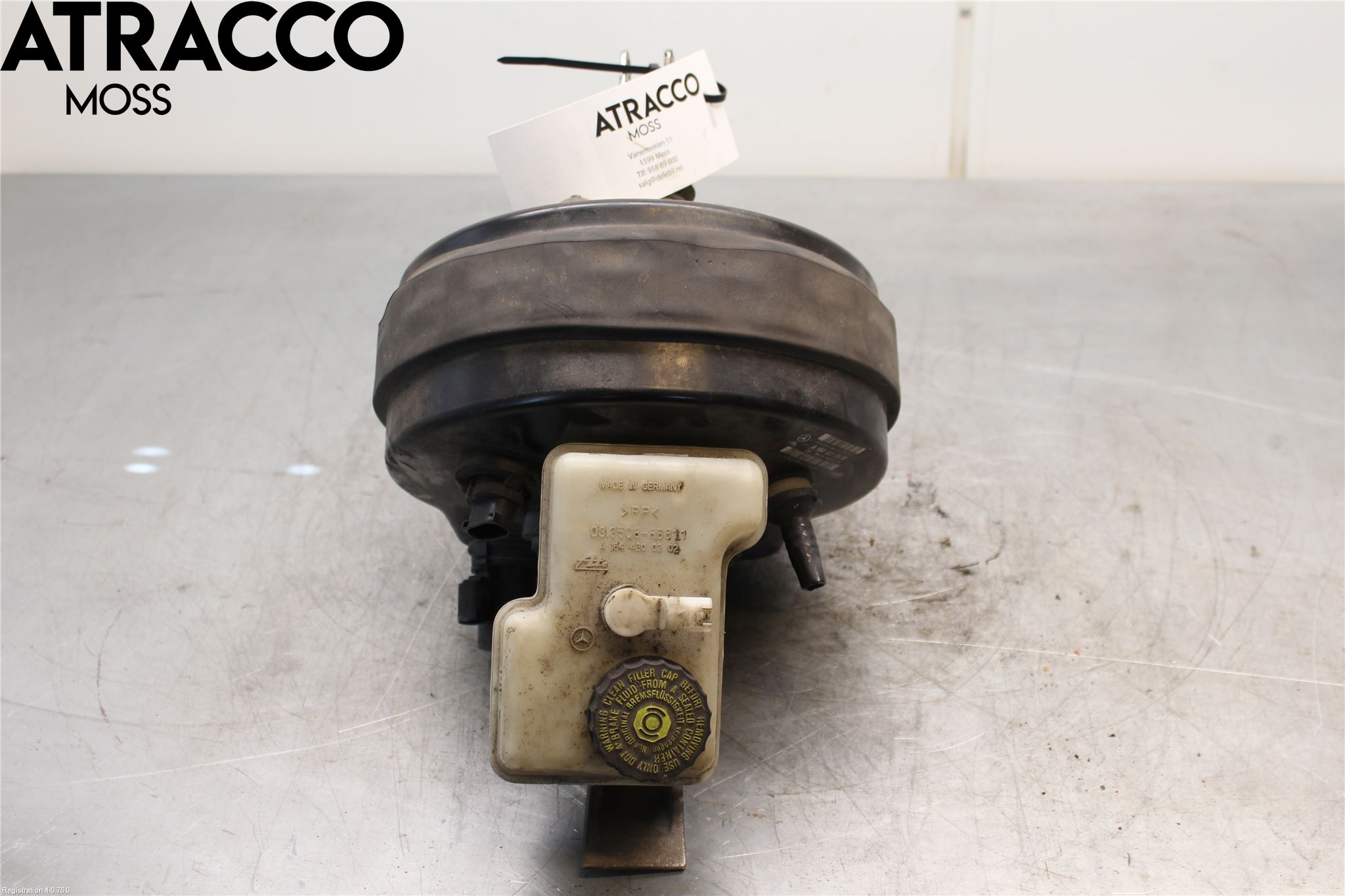 Mercedes-Benz MB ML (W164) 05-11 Brems Hovedsylinder