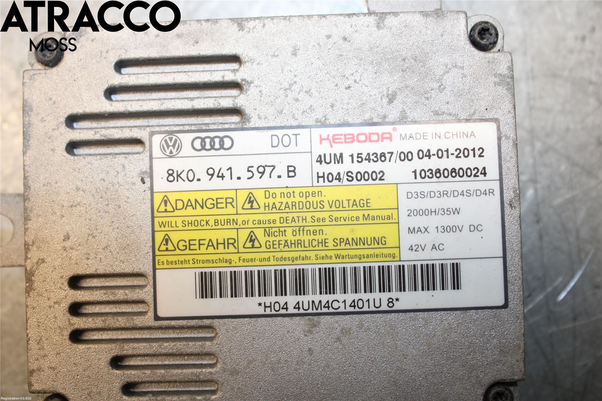 Volkswagen VW PASSAT 11-14 Styreenhet Xenon