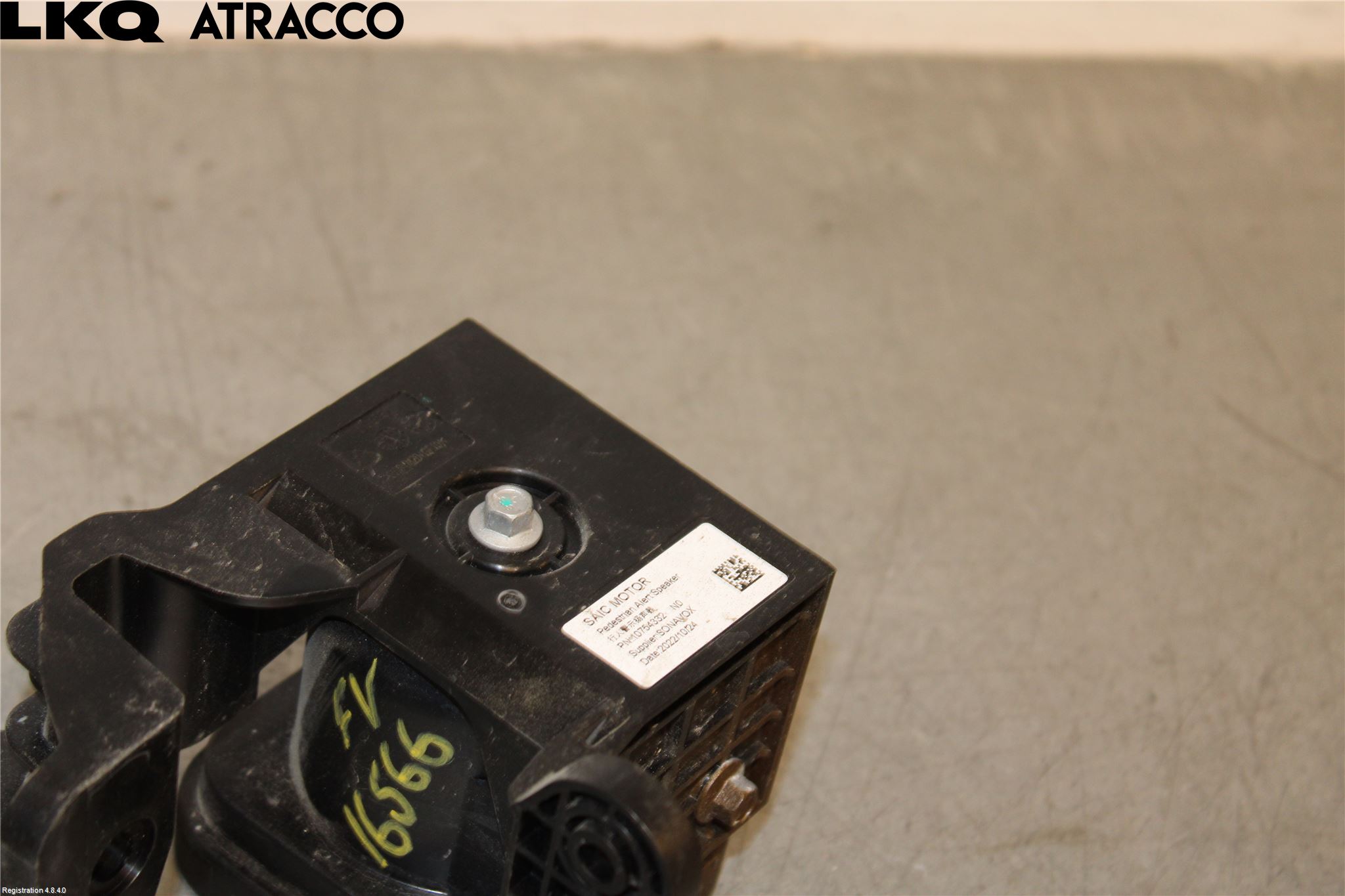 MG ZS EV 20- Innr Høyttaler