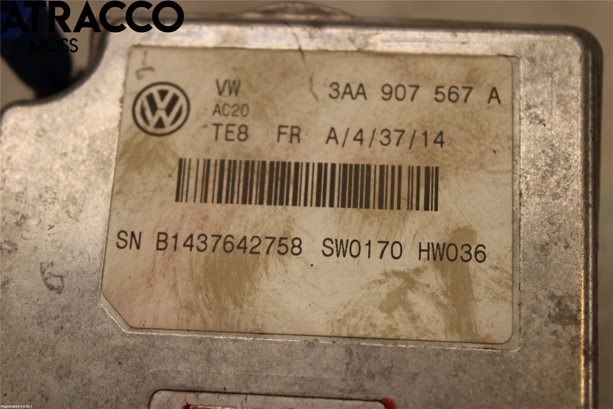 Volkswagen VW PASSAT 11-14 Sensor Fartsbegrensning