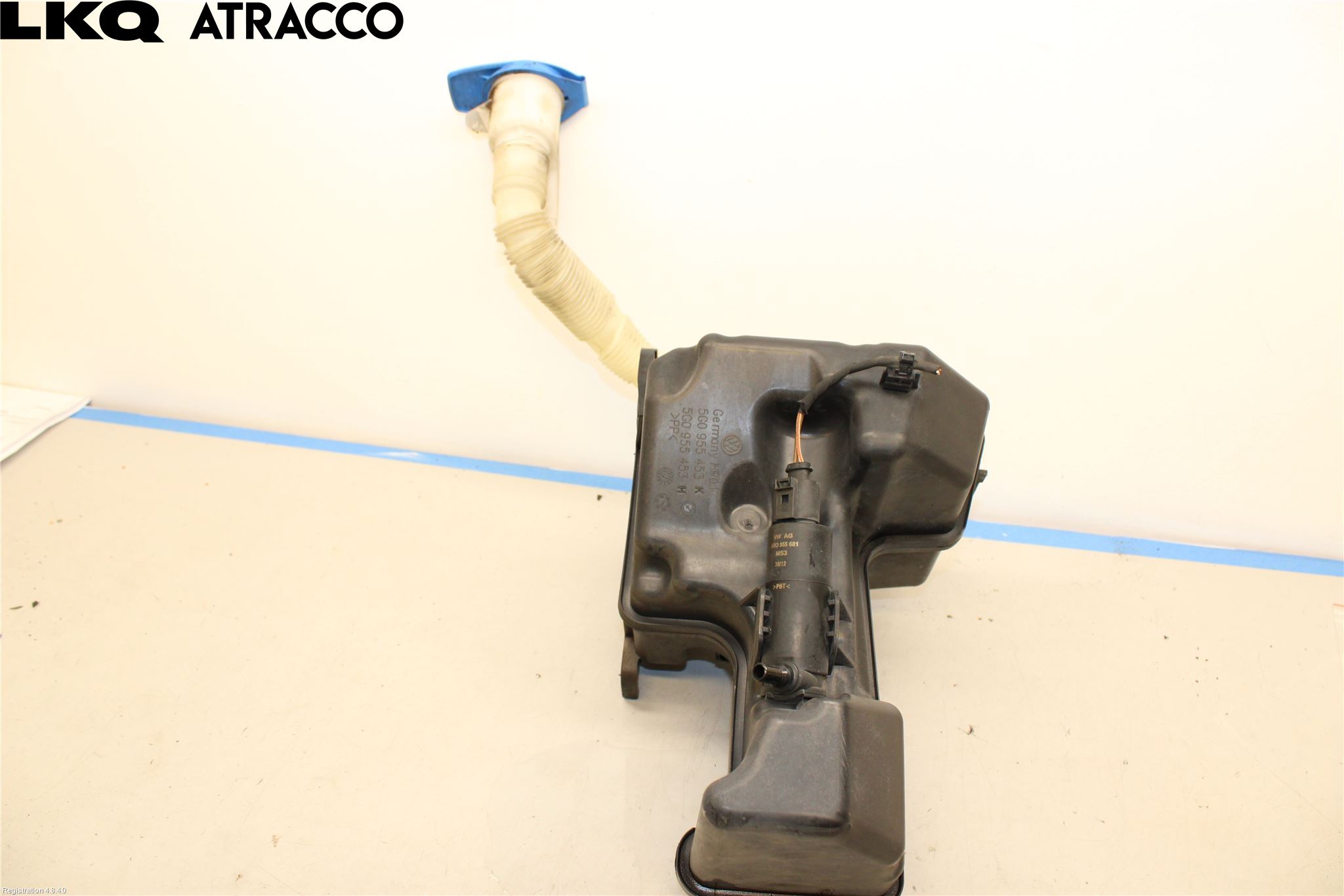 Volkswagen VW GOLF PLUS/CROSS GOLF 04-14 Spylerbeholder Frontrute-Lykte