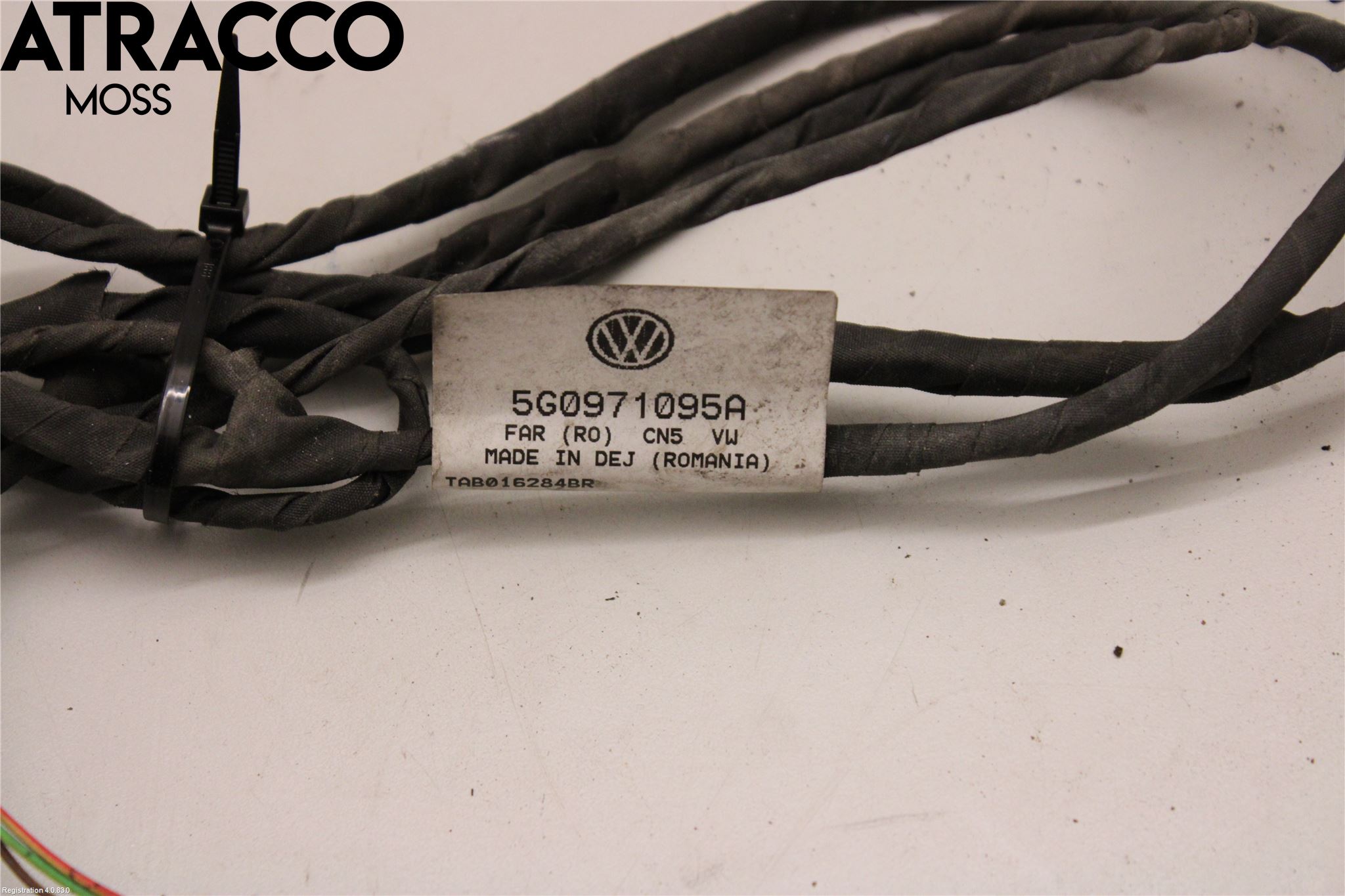 Volkswagen VW GOLF / E-GOLF VII 13-20 Ledningsnett