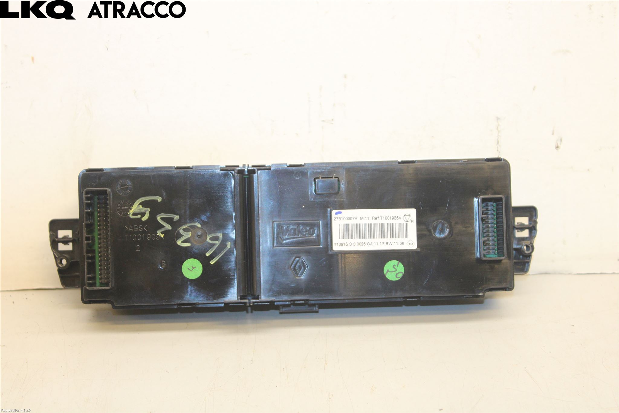 Renault MEGANE III 09-15 Varme Ac Betjening-Display