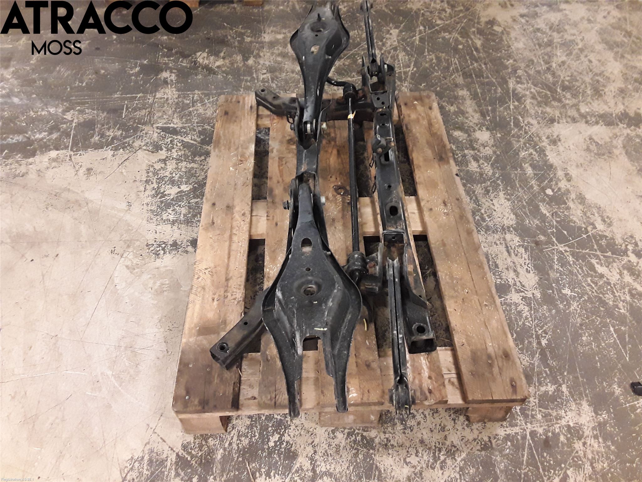 Kia NIRO (DE) 17-22 Bakaksel Feste Travers-Ramme