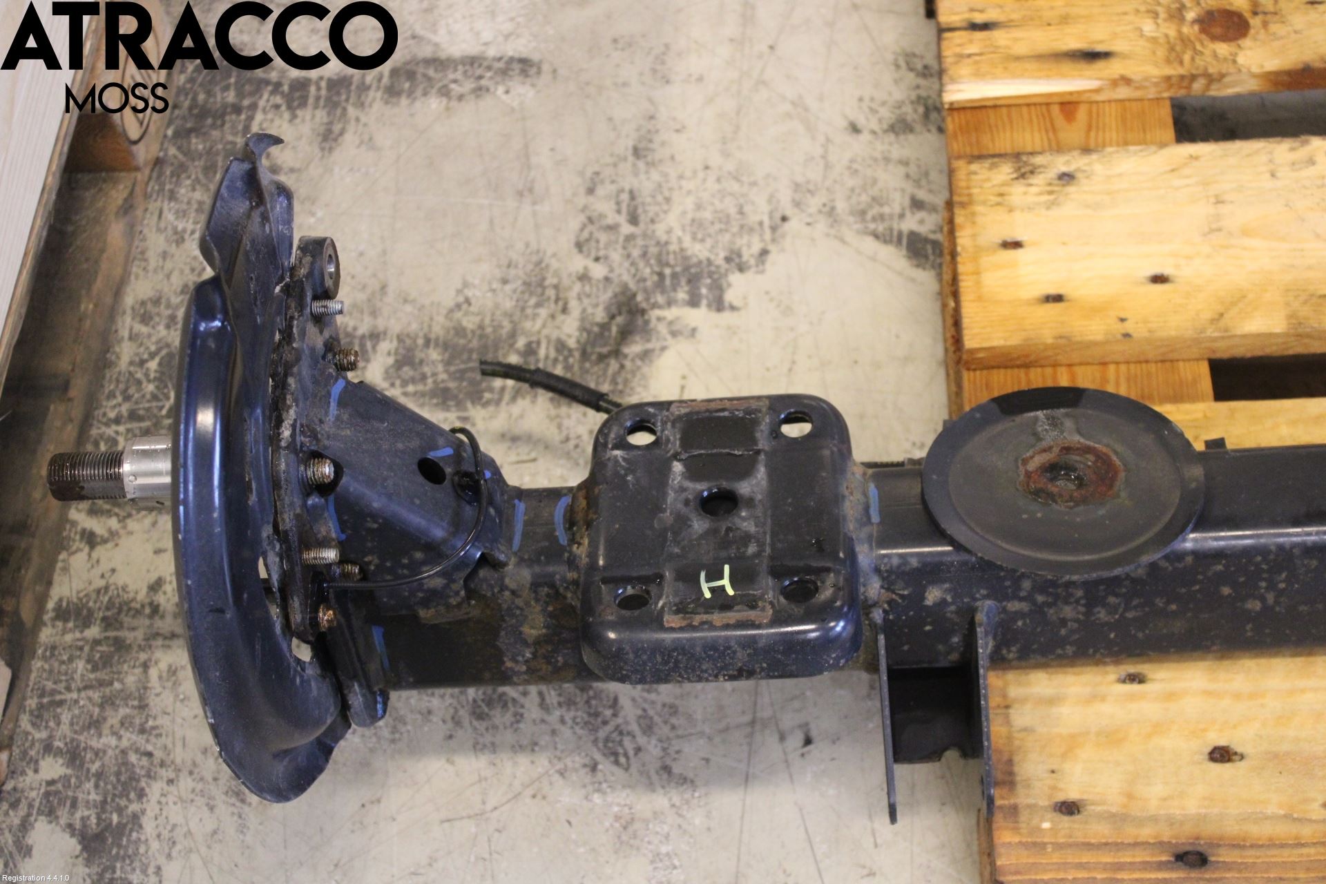 Ford TRANSIT SKÅP/BUSS 14-22 Bakaksel