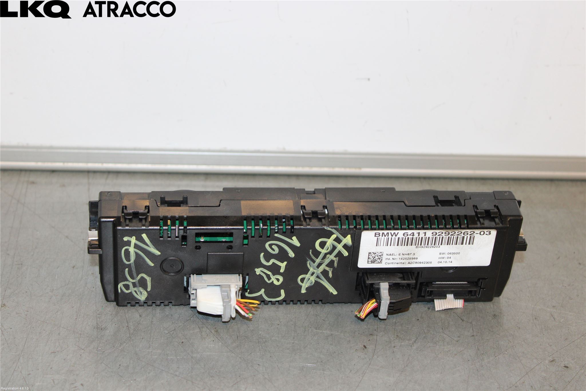 BMW X1 E84 10-15 Varme Ac Betjening-Display