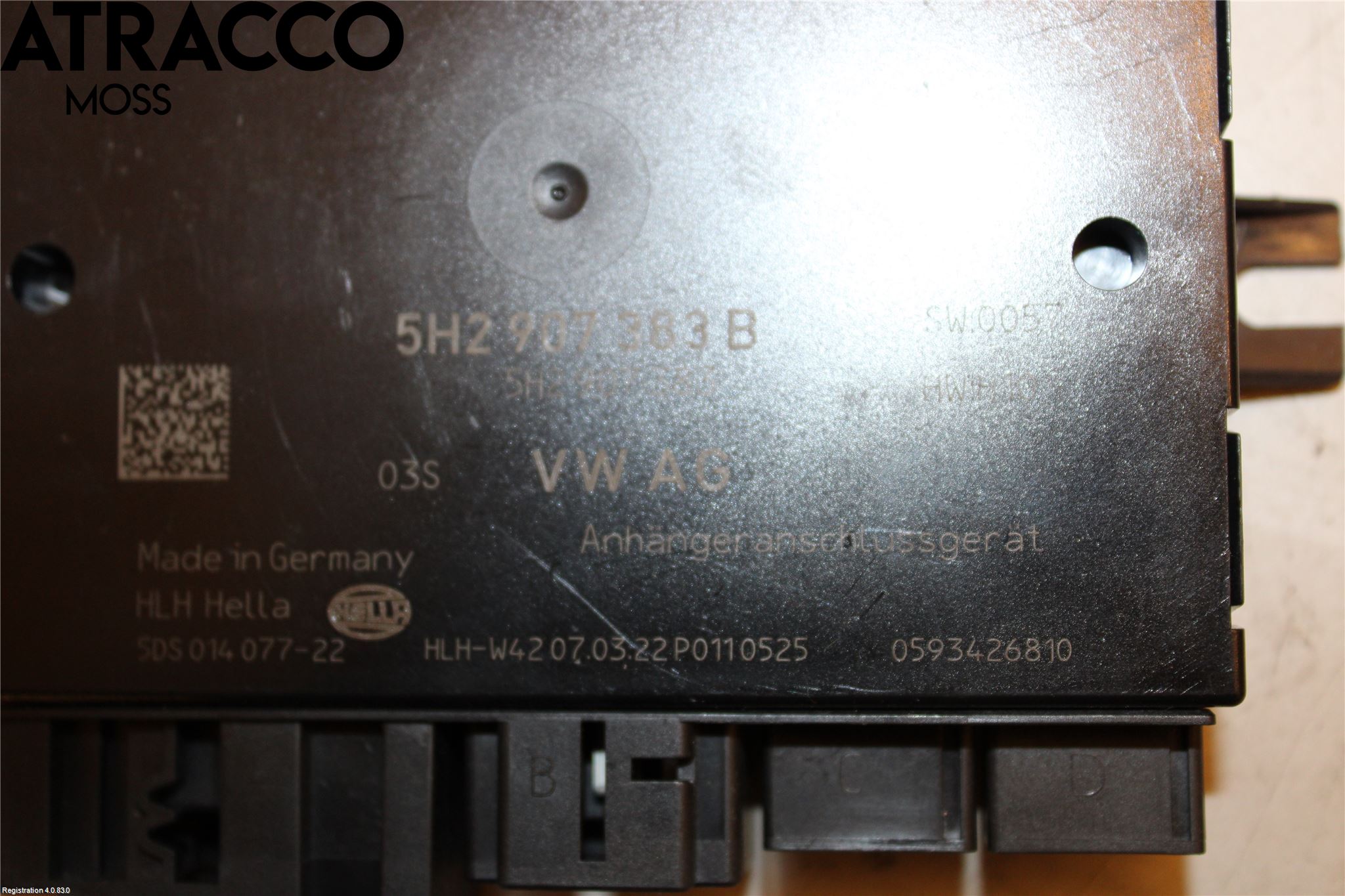 Audi Q4 E-TRON FZ 22- Styreenhet Tilhengerfeste