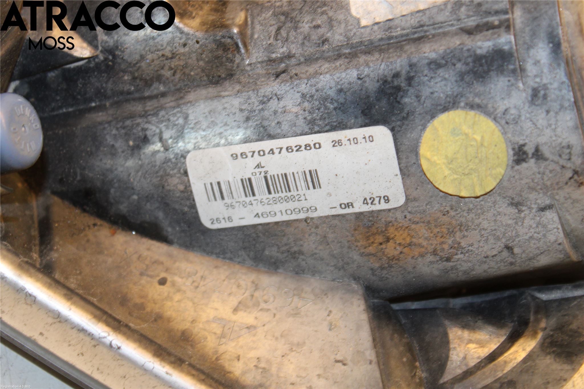 Peugeot 508 11-18 Frontlykt-Kurve-Tåkelys