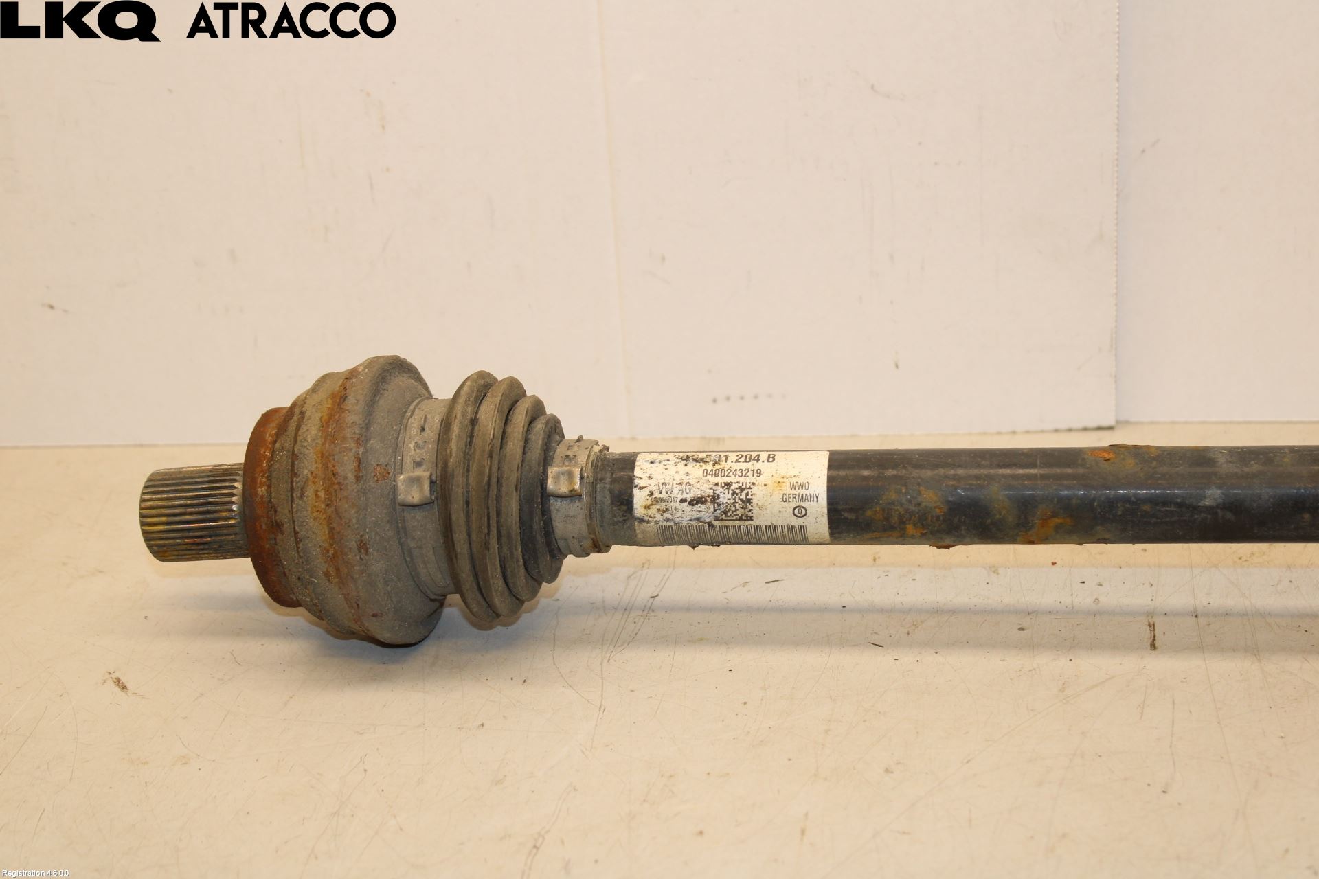 Skoda SUPERB 16-24 Drivaksel Bak Kompl Høyre