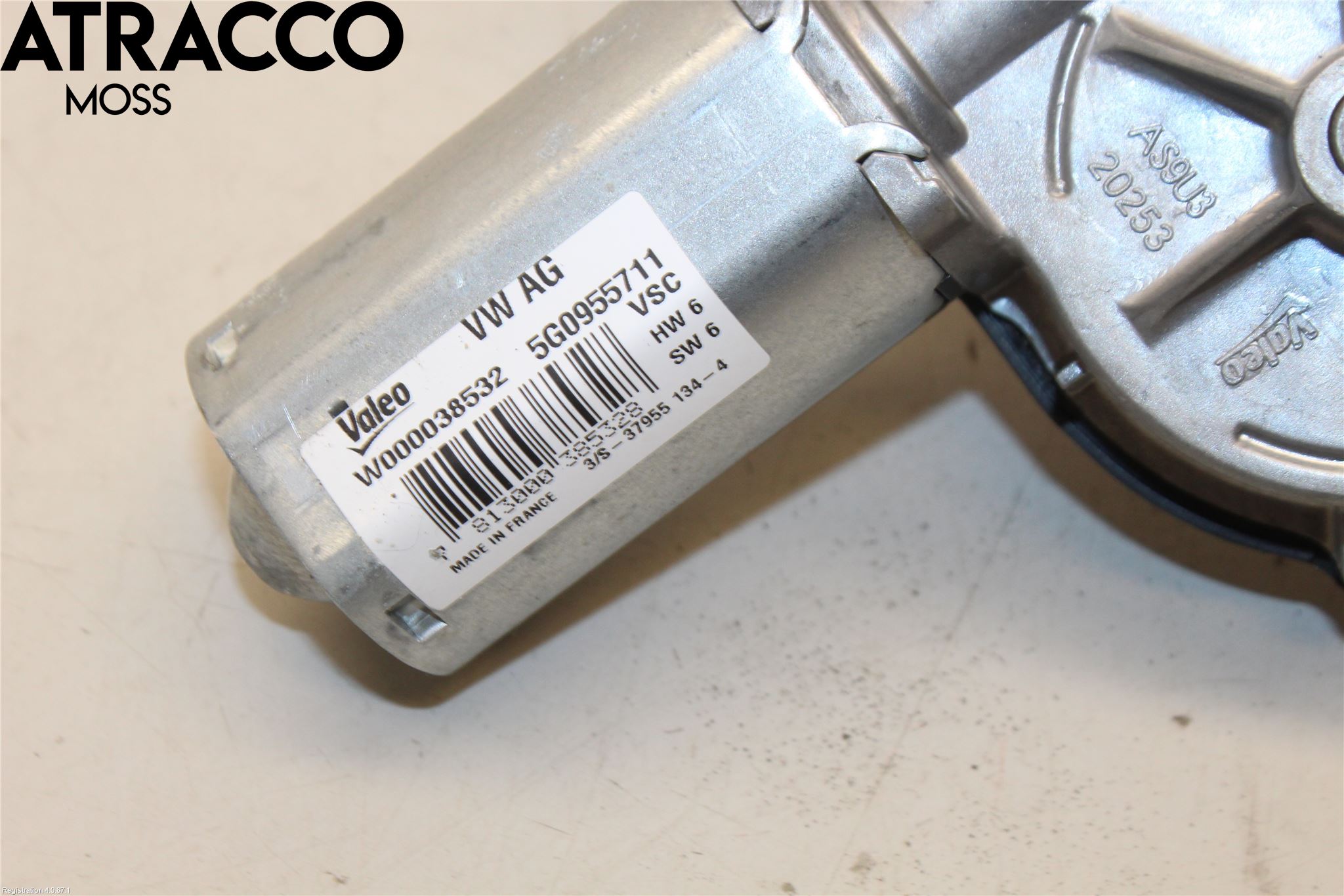 Volkswagen VW GOLF / E-GOLF VII 13-20 Viskermotor Bakluke