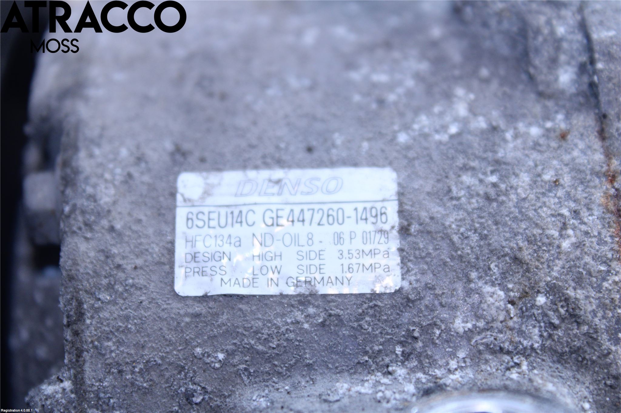 Toyota AVENSIS 09-15 Varme Ac Kompressor