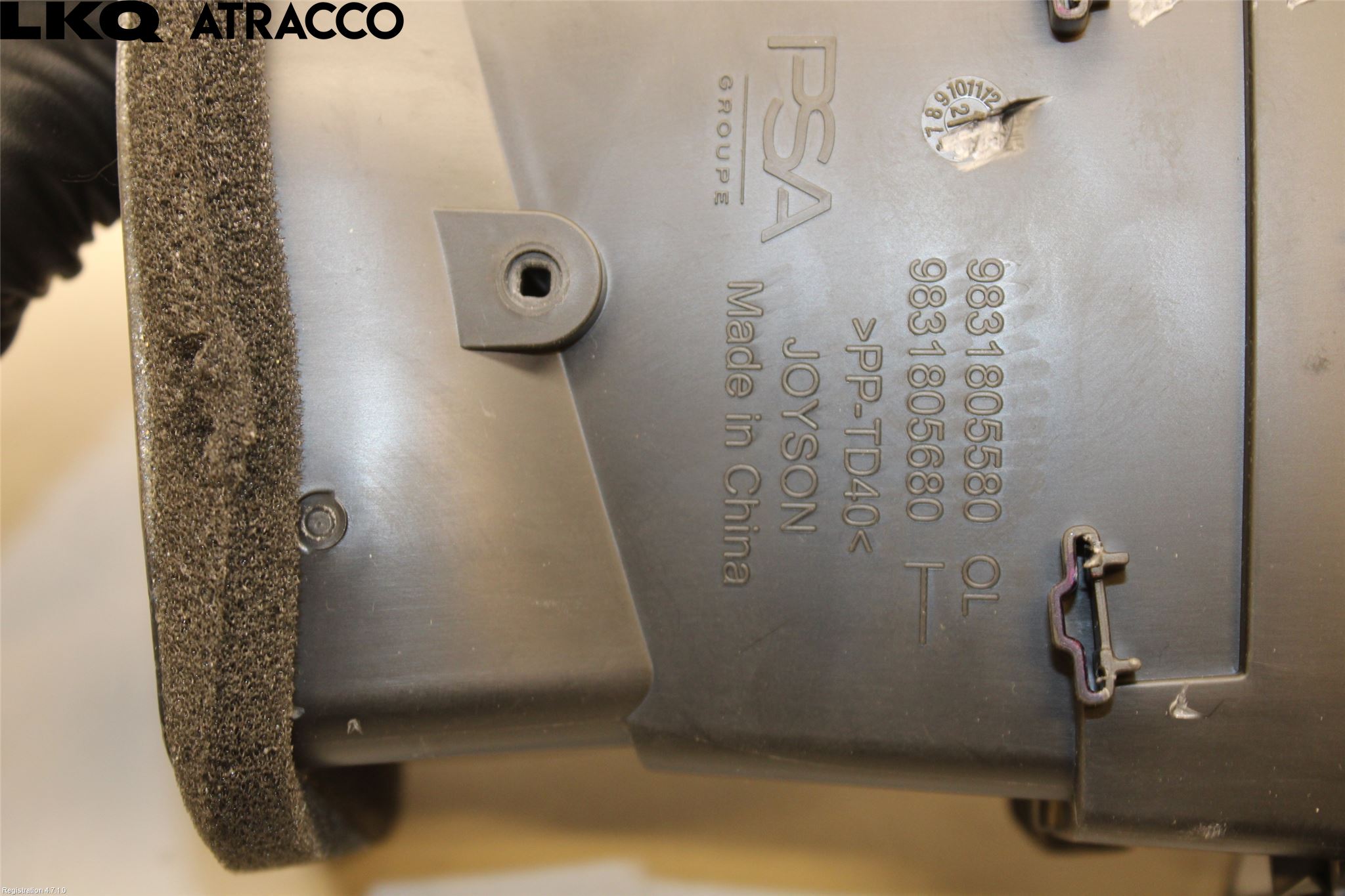 Citroen C4/E-C4 C4X/E-C4X III 21- Dashbord Kanal - Dyse