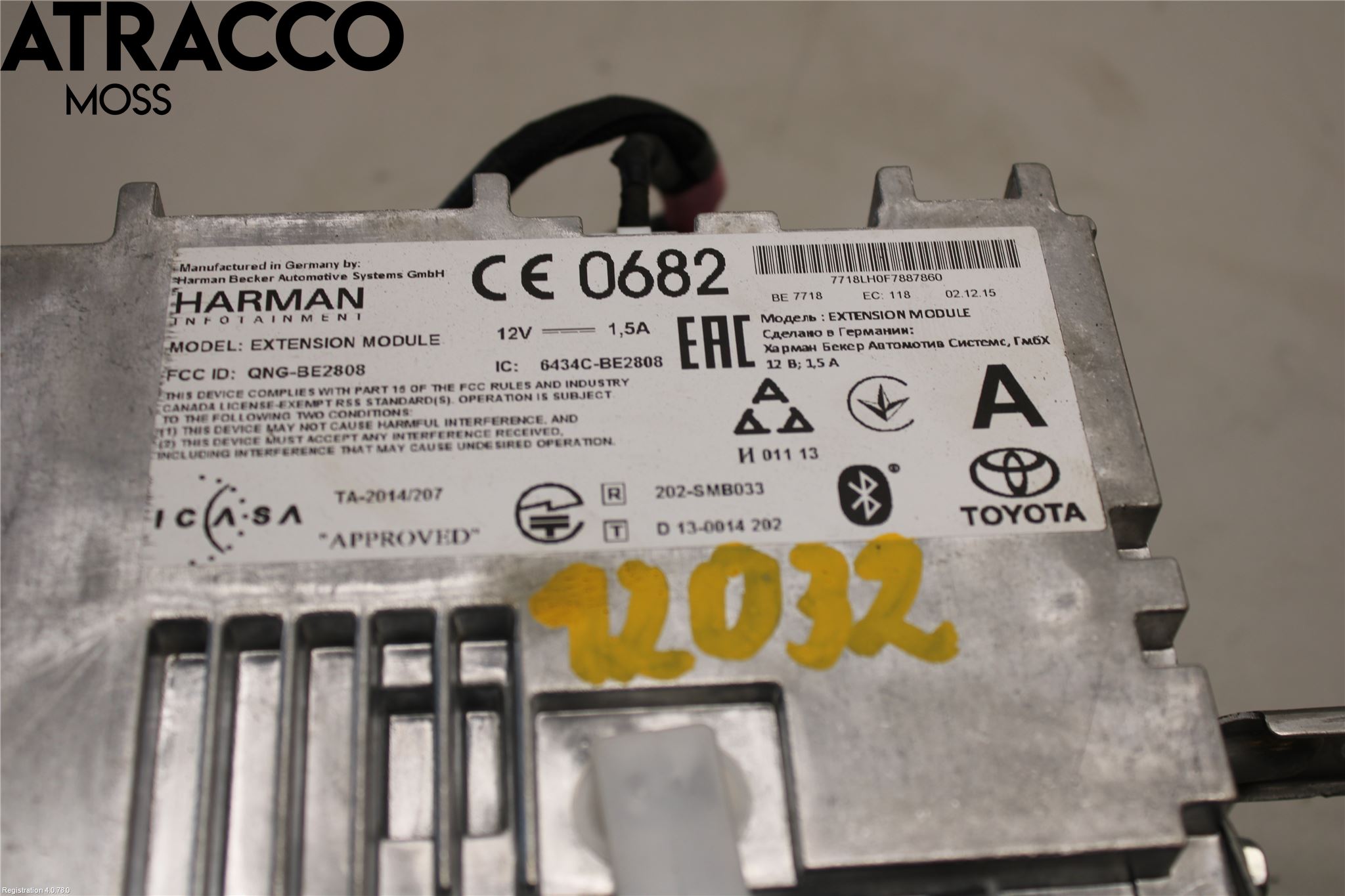 Toyota AURIS 13-19 Stereo Radio Med Cd