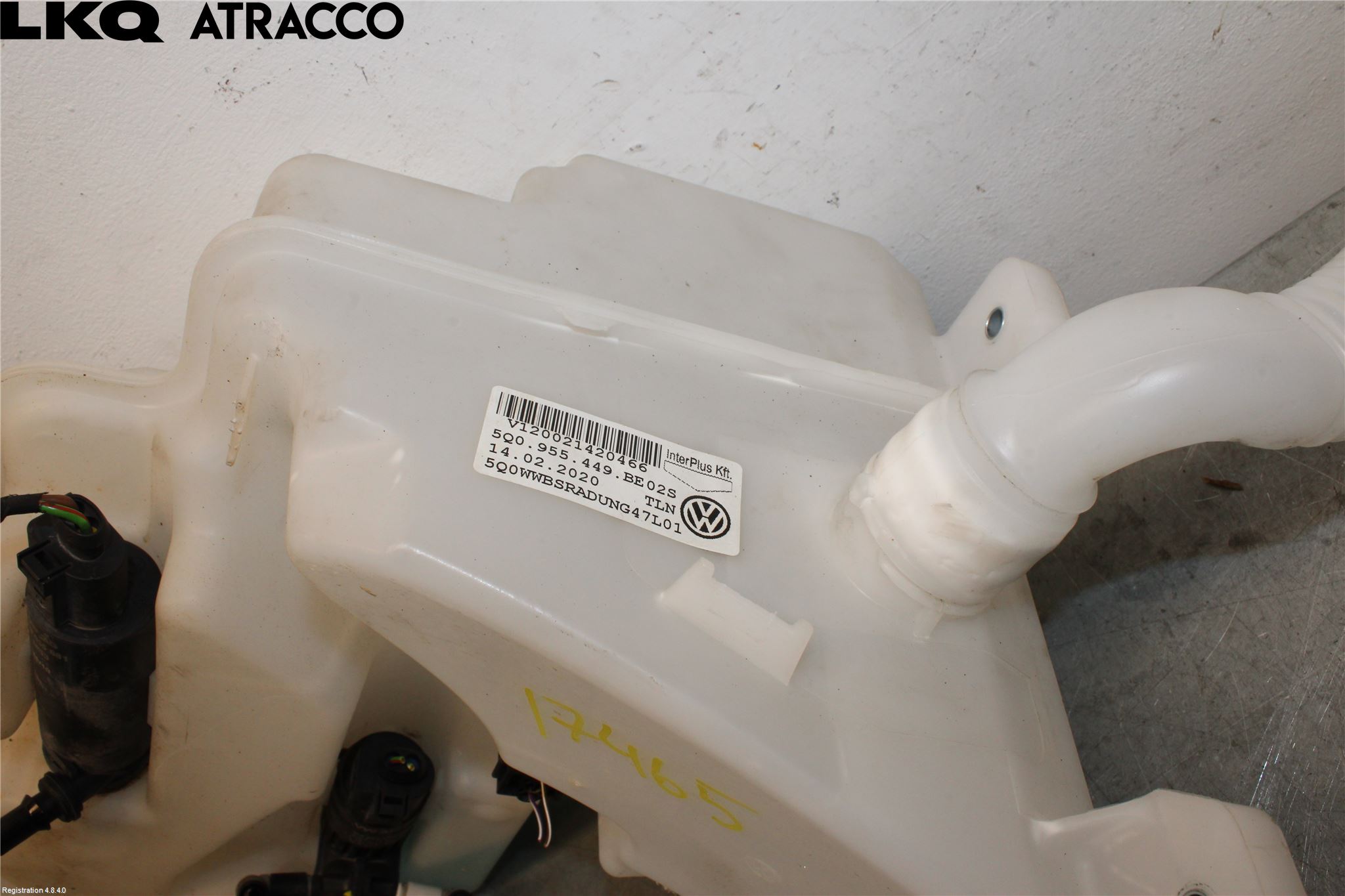 Skoda OCTAVIA (5E) 13-20 Spylerbeholder Frontrute-Lykte