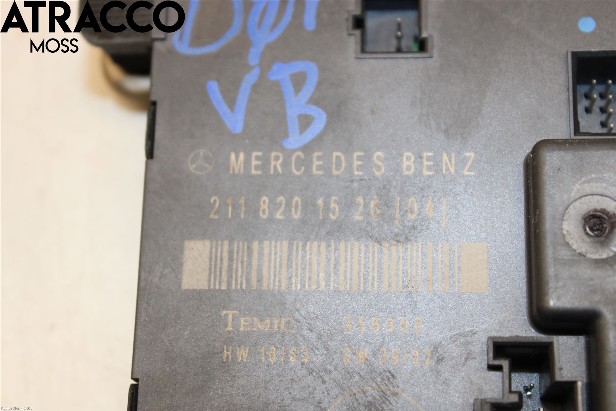 Mercedes-Benz MB E-KLASS (W211) 02-09 Styreenhet Dør