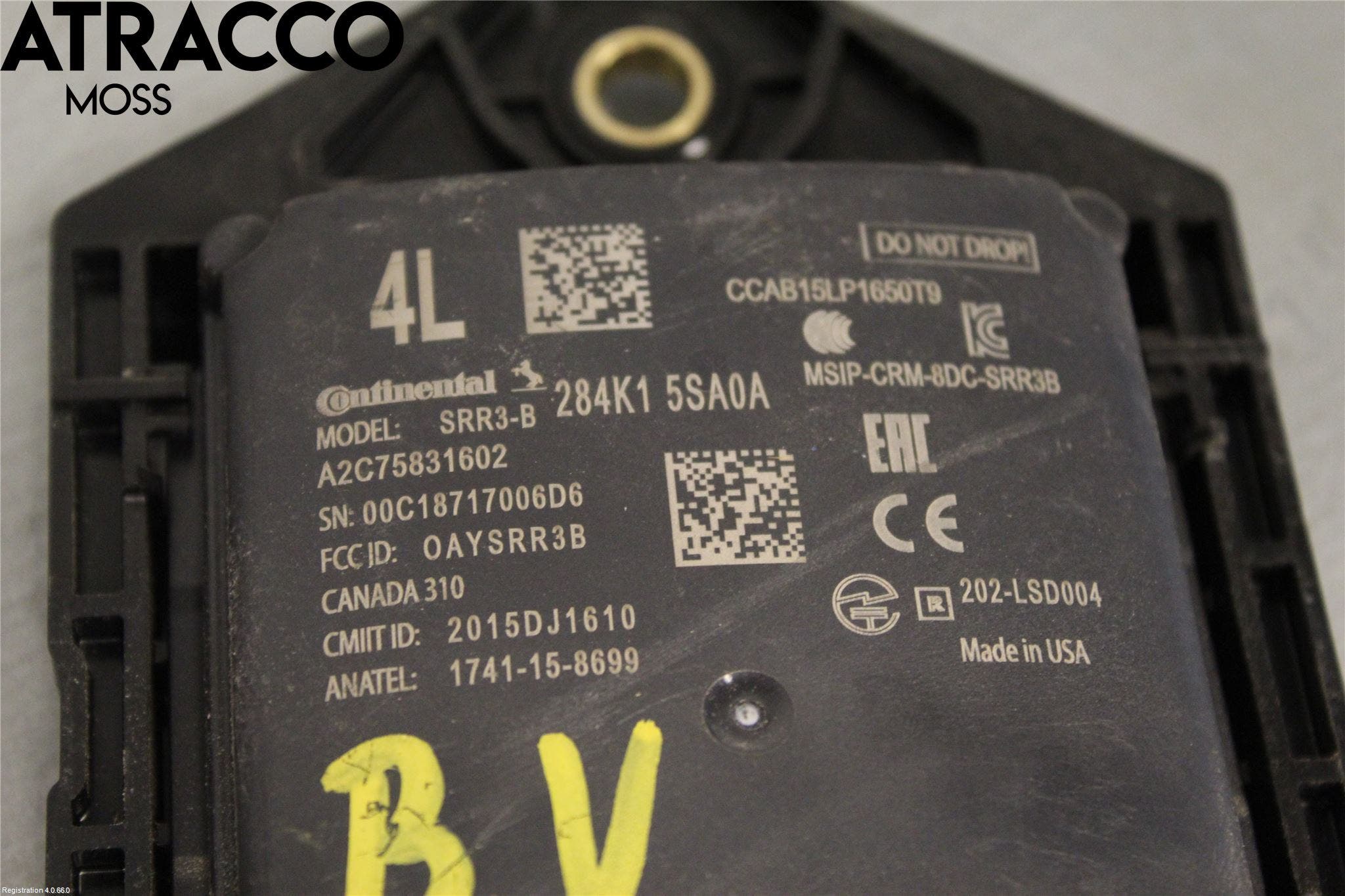 Nissan LEAF 18- Styreenhet Parkering