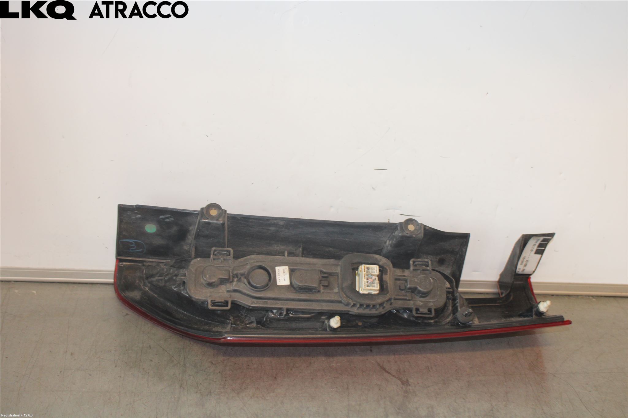 Renault KANGOO II 08-14 Baklykt Venstre  På Luke(Indre