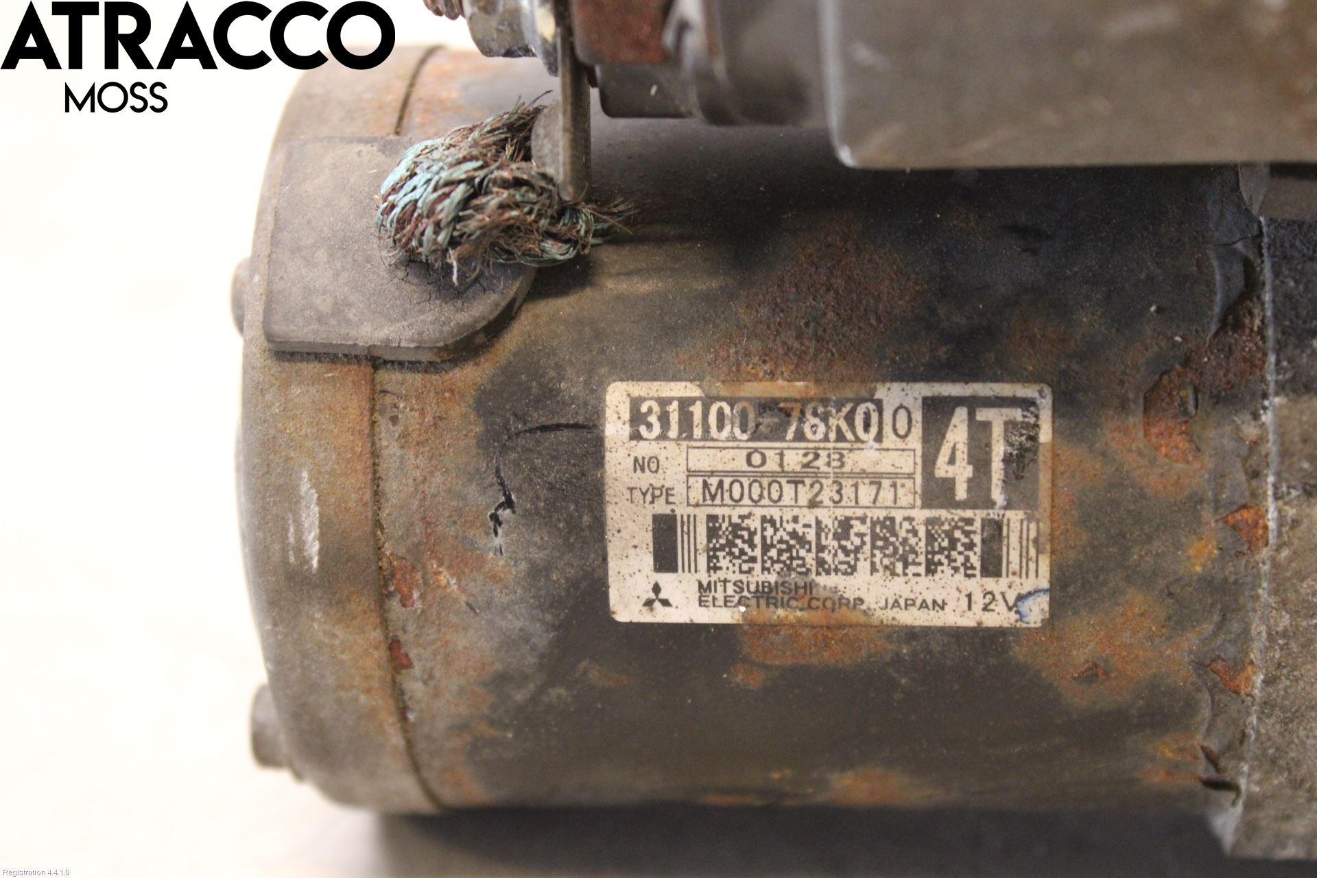 Suzuki KIZASHI Startmotor