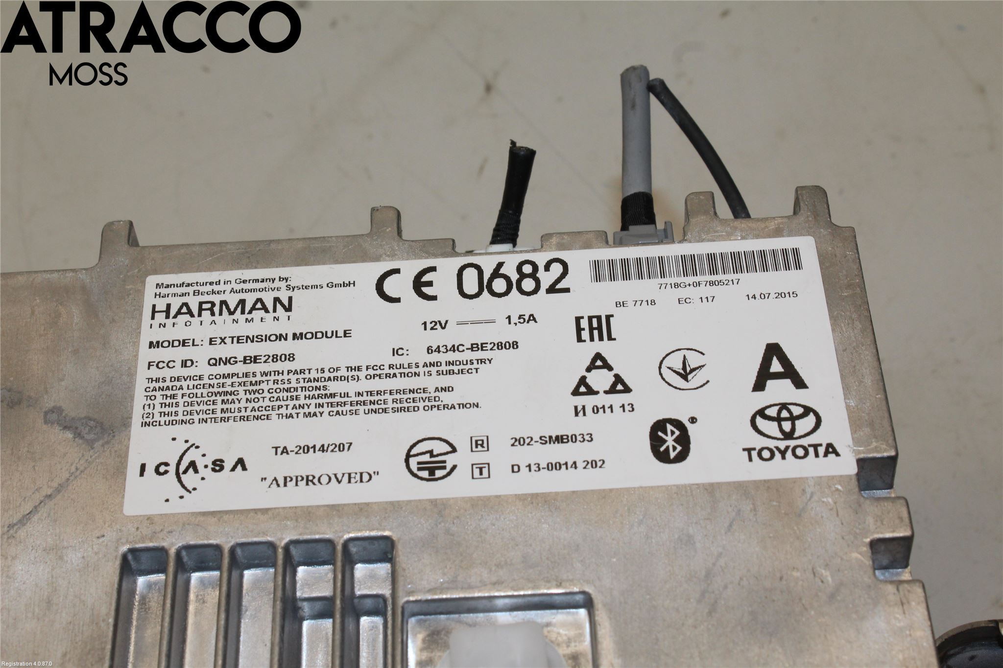 Toyota AURIS 13-19 Stereo Radio