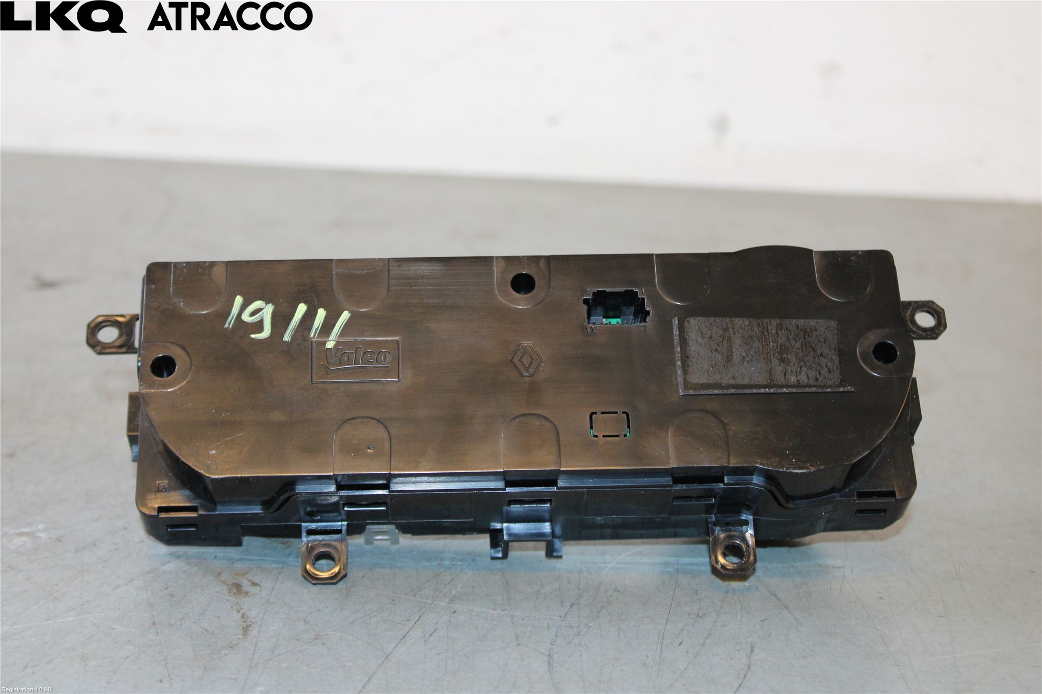Renault ZOE/E-TECH 13- Varme Ac Betjening-Display