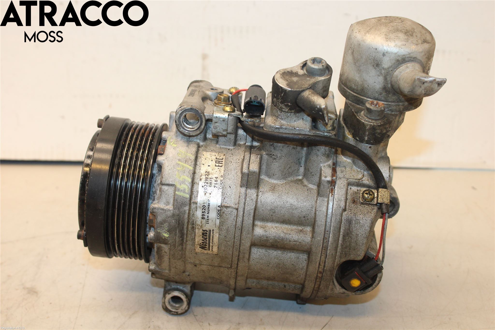 Mercedes-Benz MB C-KLASS (W204) 07-15 Varme Ac Kompressor