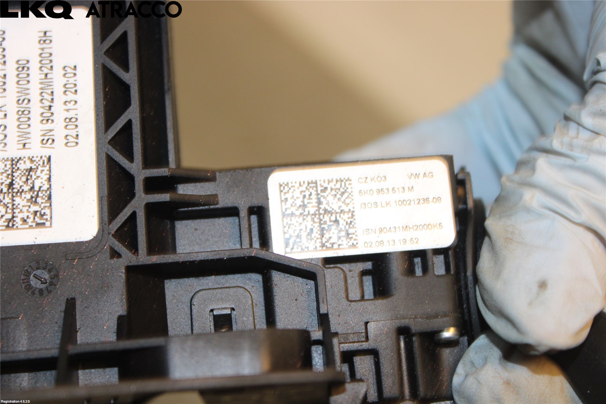 Volkswagen VW GOLF PLUS/CROSS GOLF 04-14 Bryter Ratt Kombi H Og V