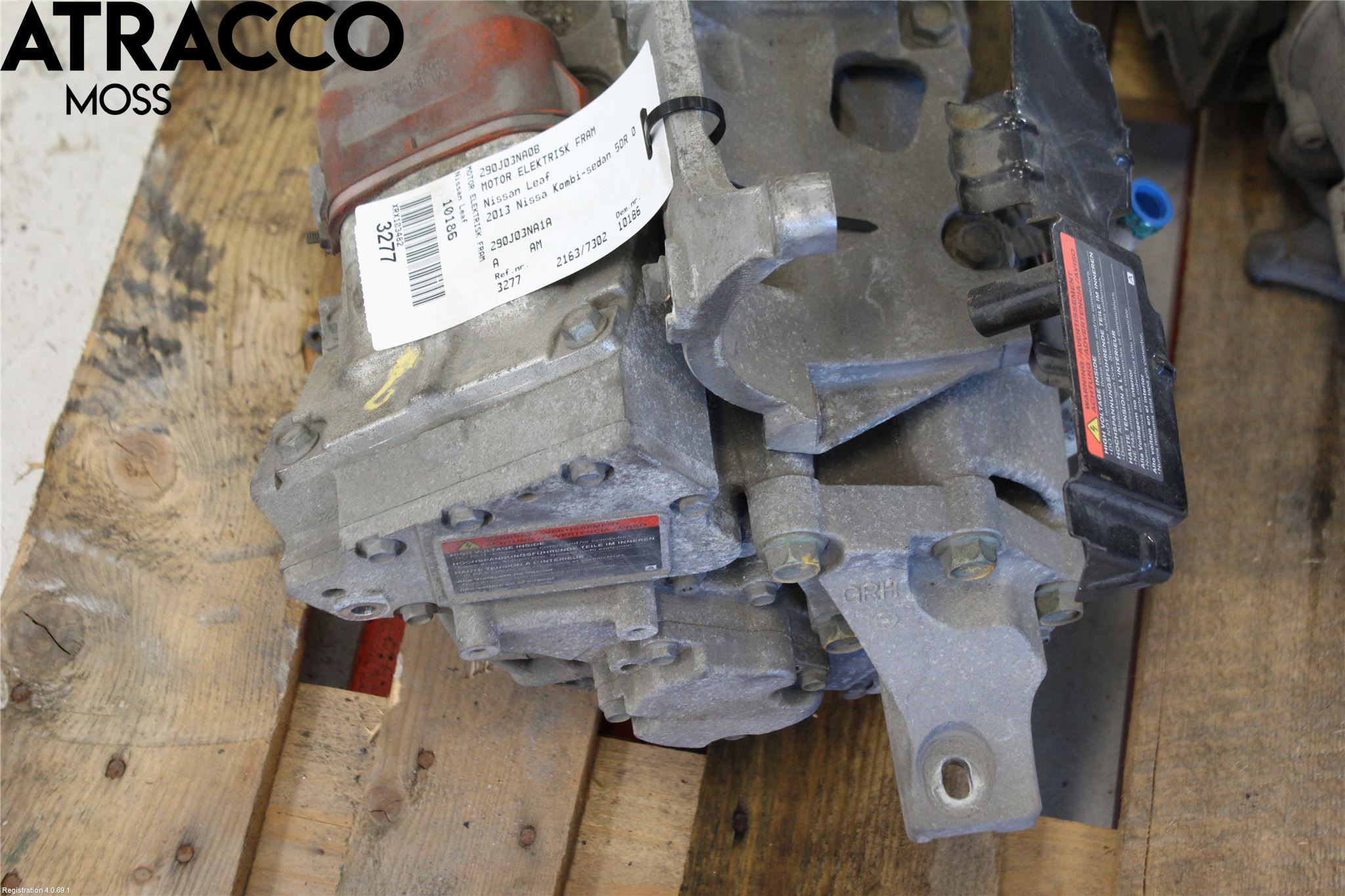 Nissan LEAF 11-17 Motor Elektrisk Fram