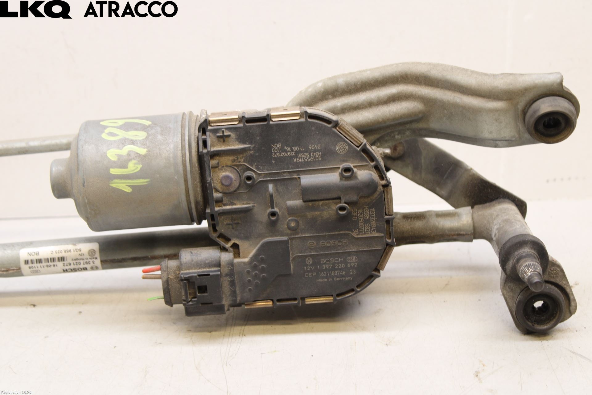 Volkswagen VW GOLF / E-GOLF VII 13-20 Viskermotor Frontrute