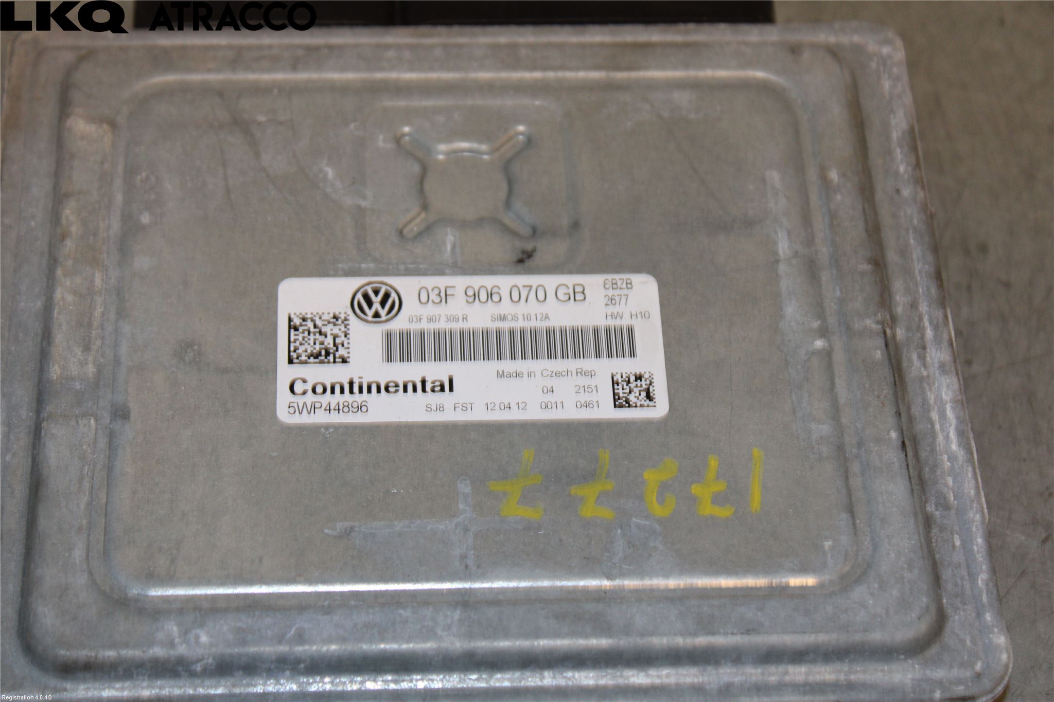 Volkswagen VW GOLF VI 09-13 Styreenhet Innsprøytning