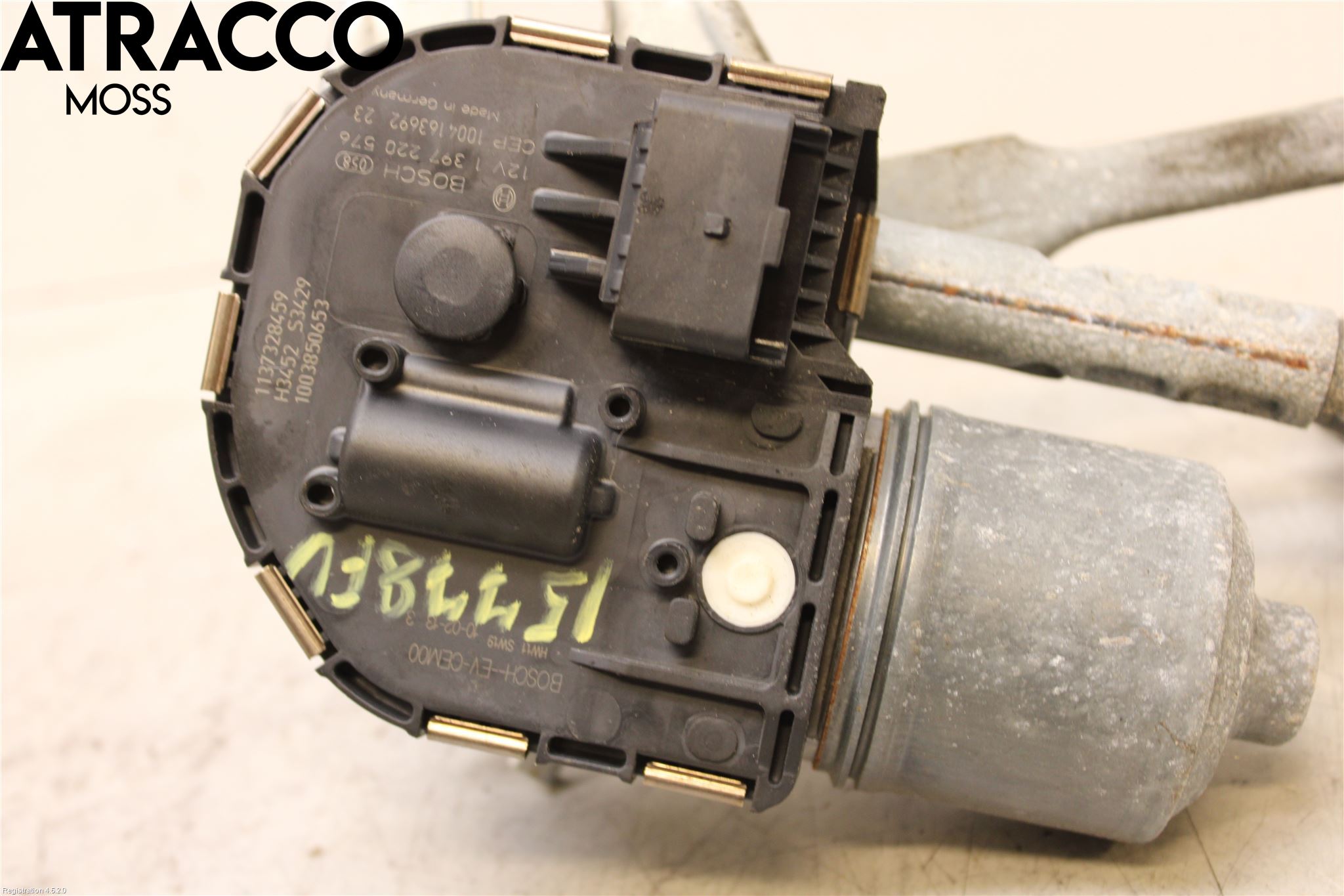 Peugeot 3008 09-16 Viskermotor Frontrute