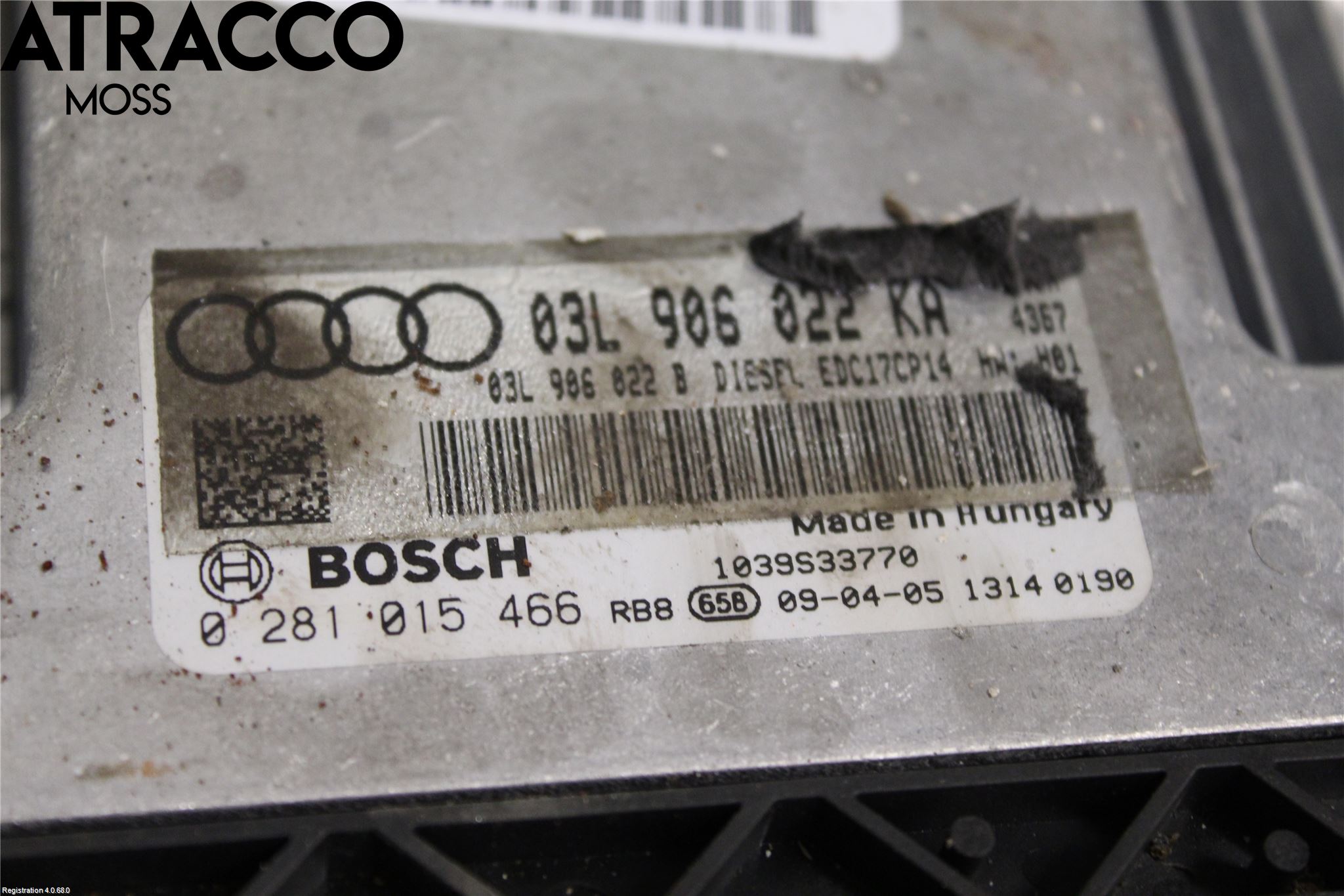 Audi A4/S4 08-11 Styreenhet Innsprøytning