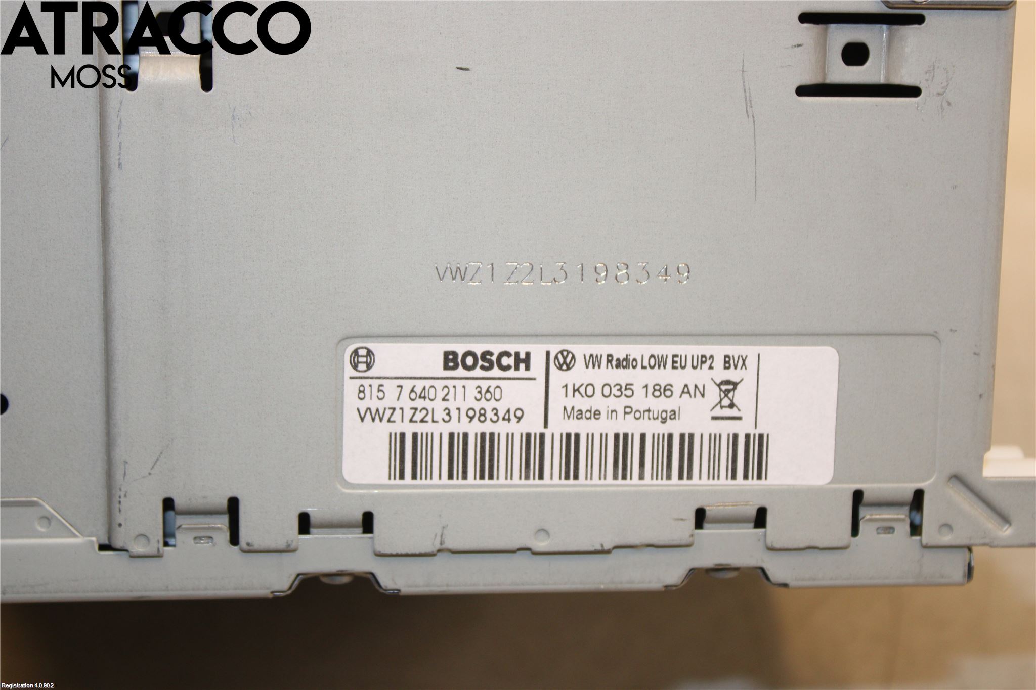 Volkswagen VW GOLF VI 09-13 Stereo Radio Med Cd