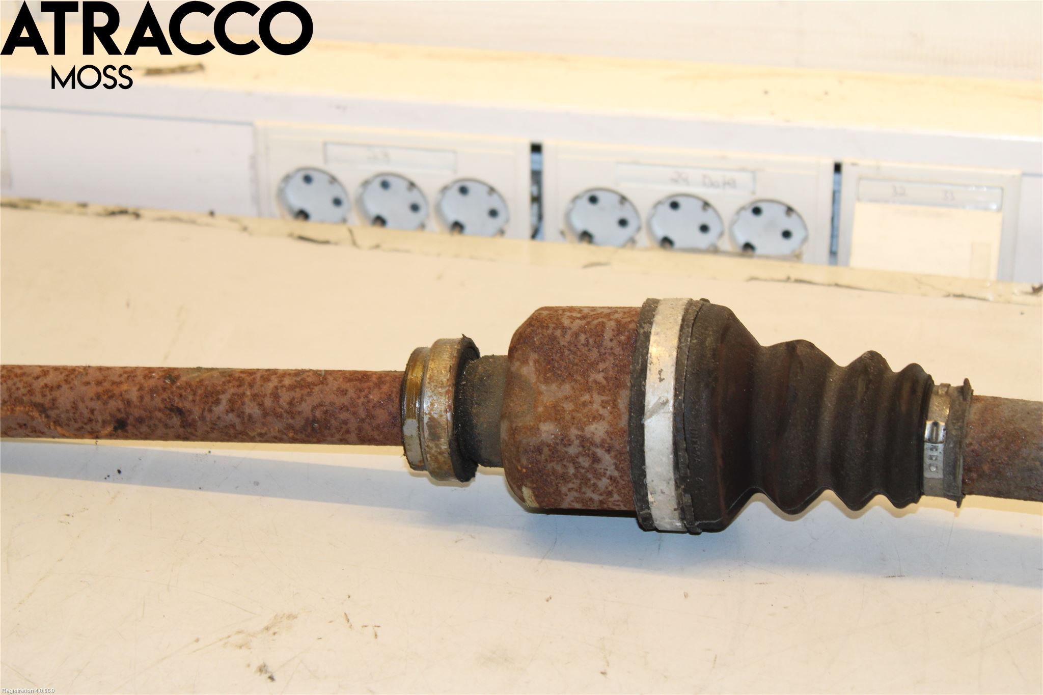 Peugeot 3008 09-16 Drivaksel Foran Kompl Høyre