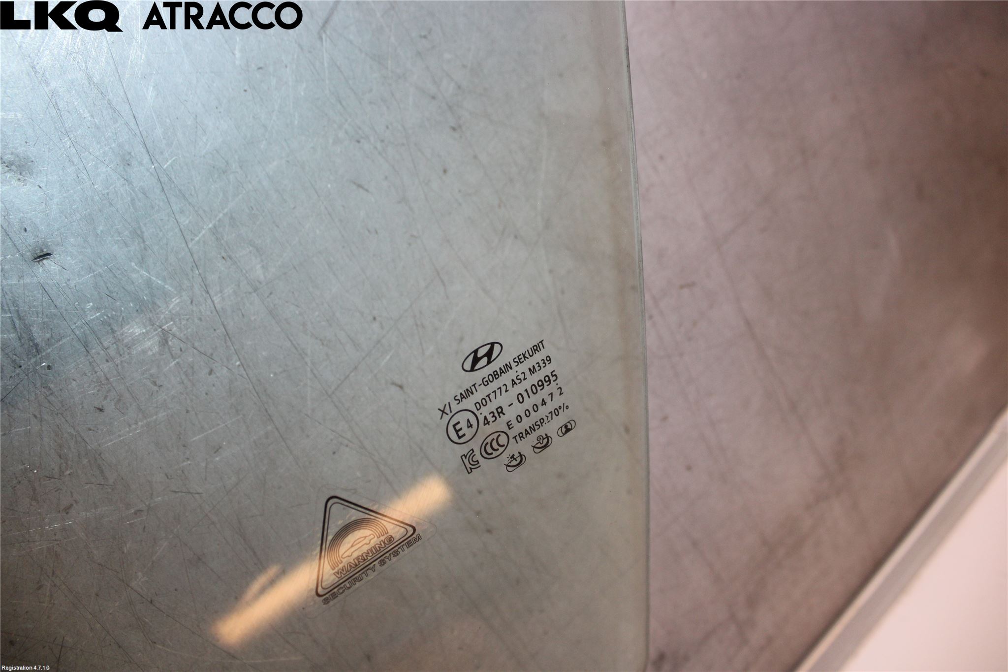 Hyundai NEXO 18->> Dørrute Bak Venstre 4Dørs