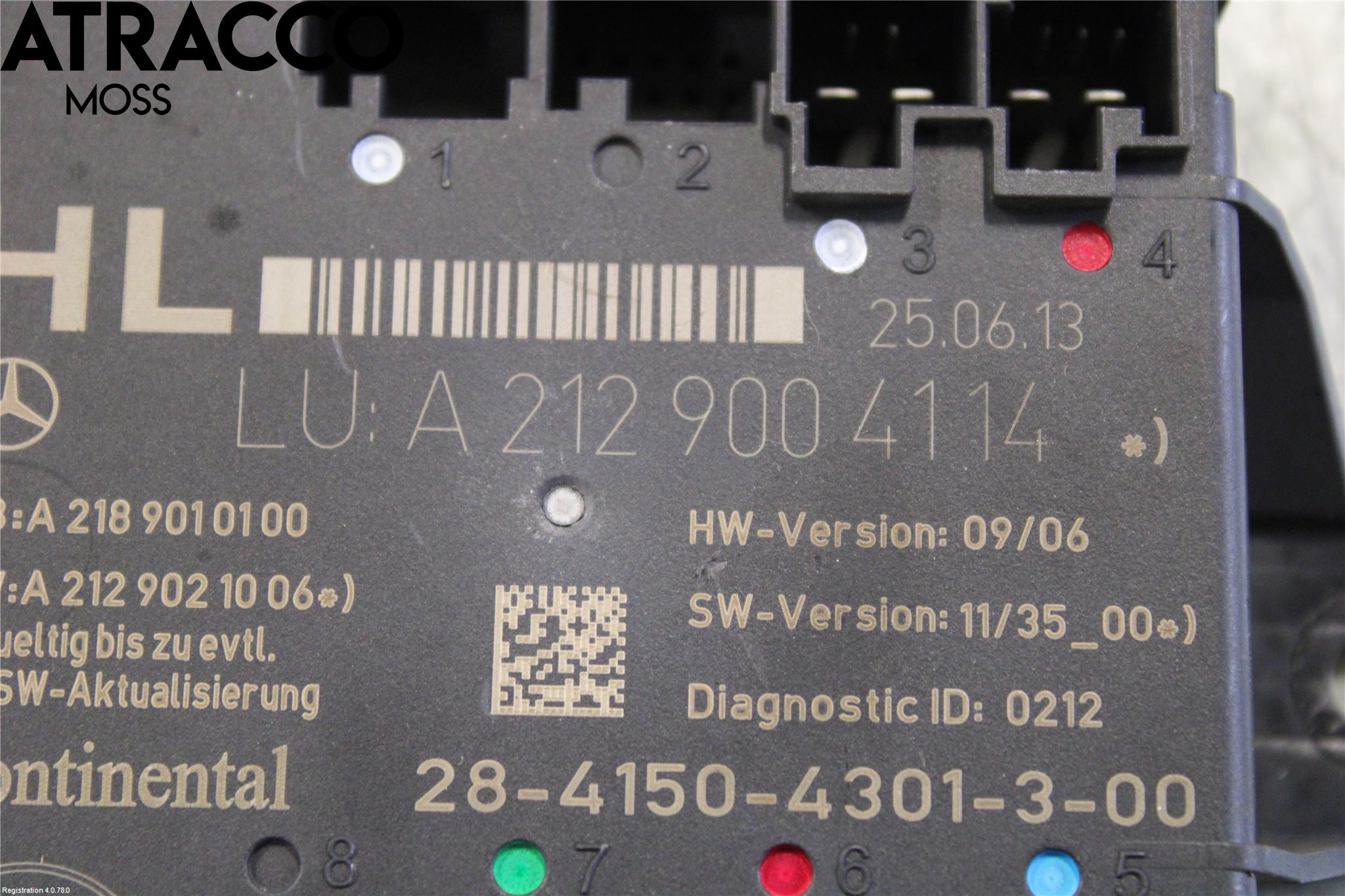 Mercedes-Benz MB E-KLASS (W212) 09-16 Styreenhet Dør