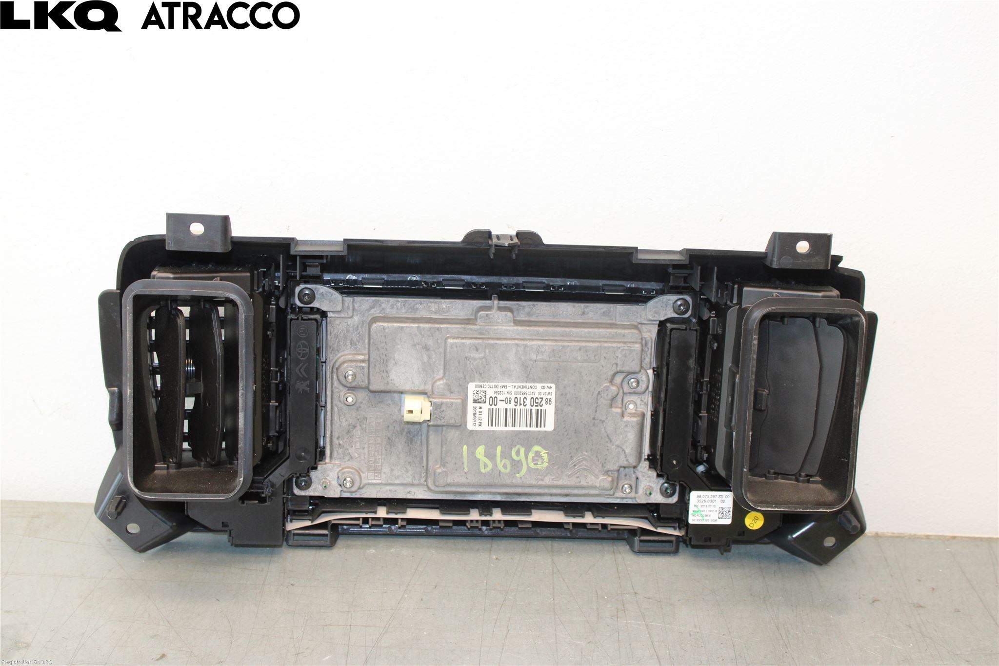 Citroen JUMPY 07-16 Multifunktionsdisplay