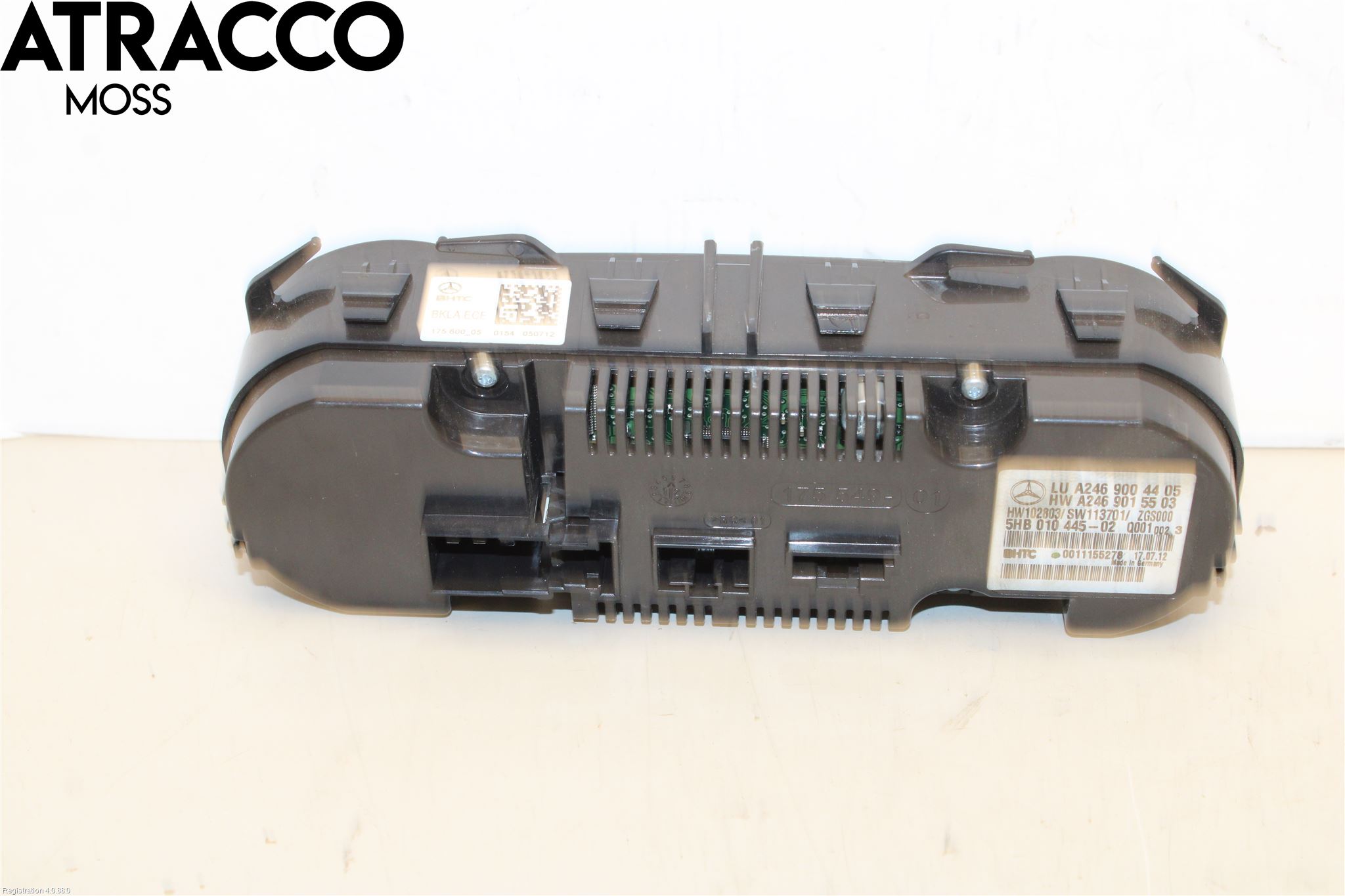 Mercedes-Benz MB B-KLASS (W246/W242) 12-19 Varme Ac Betjening-Display